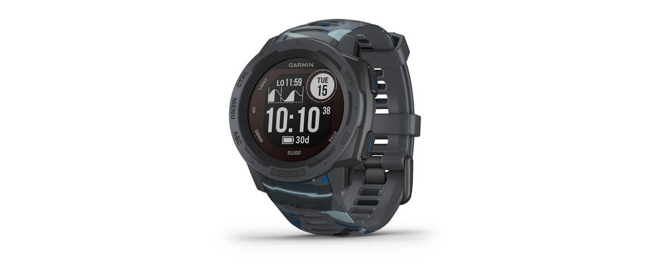 Image of Garmin Smartwatch »GARMIN GPS-Sportuhr Instinct Solar«, (Android Wear) bei Ackermann Versand Schweiz