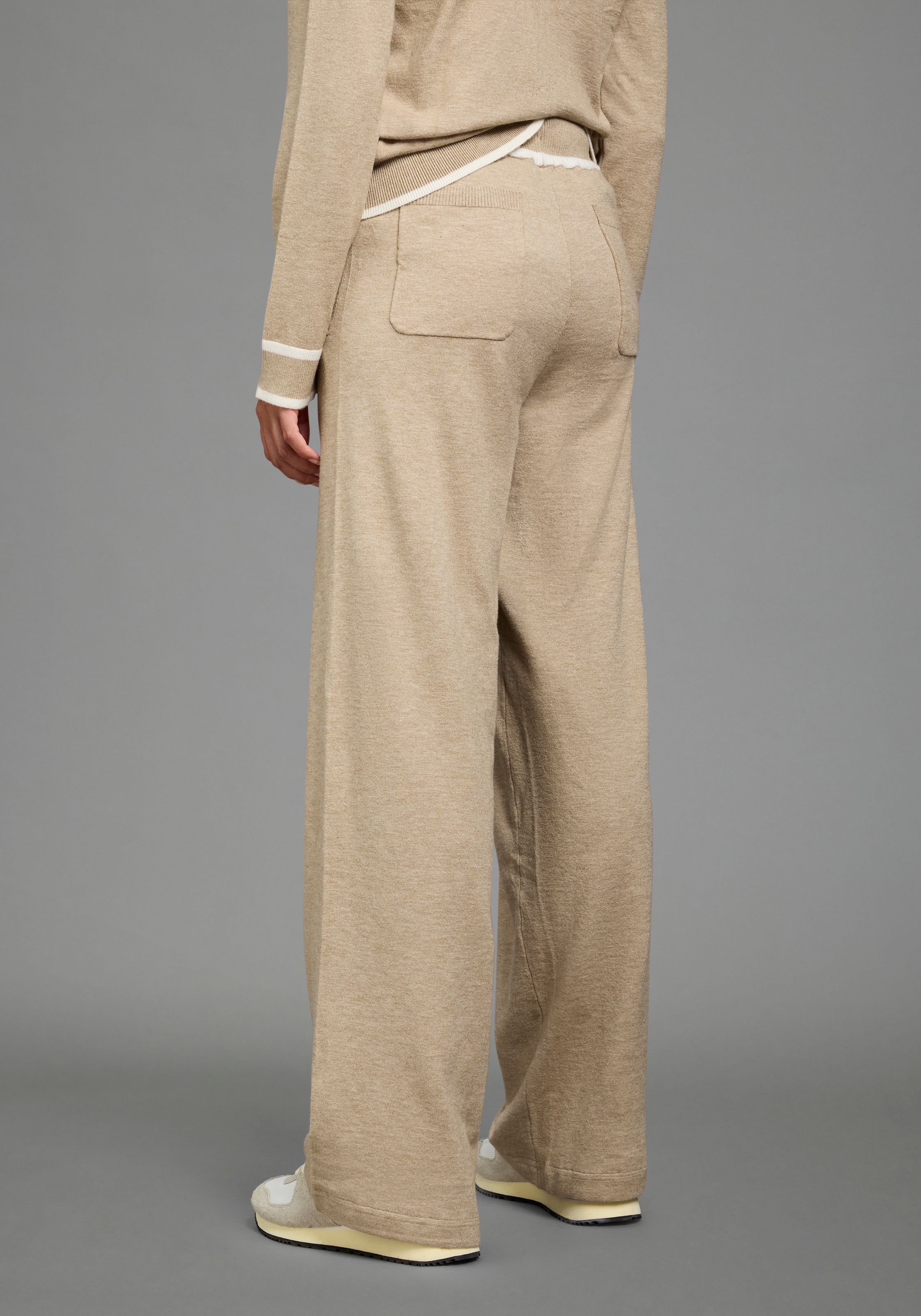 KangaROOS Pantalon de travail  à jambe large, longueur cheville, aussi disponible en grandes tailles