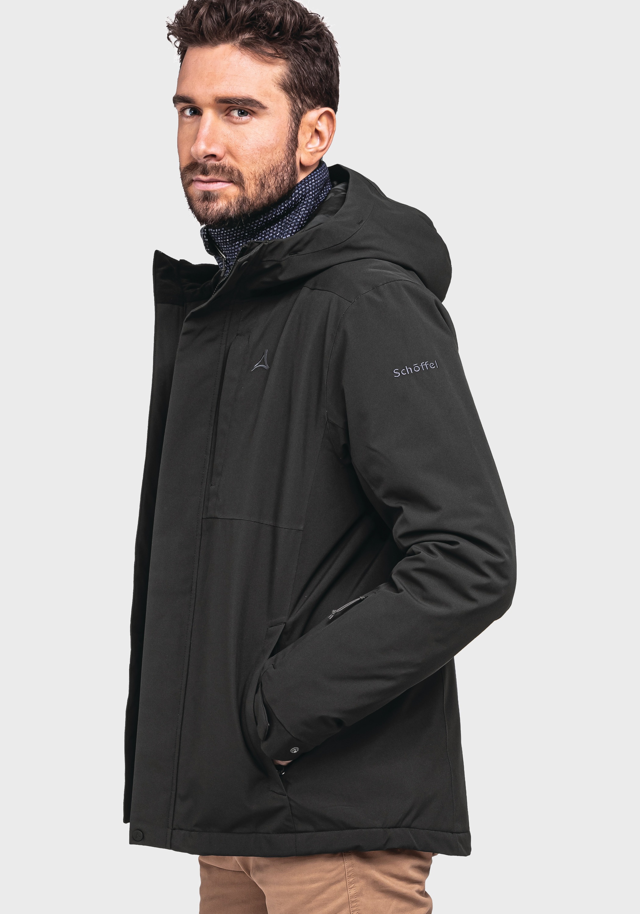 Schöffel Outdoorjacke »Ins Jacket Antwerpen M«, mit Kapuze