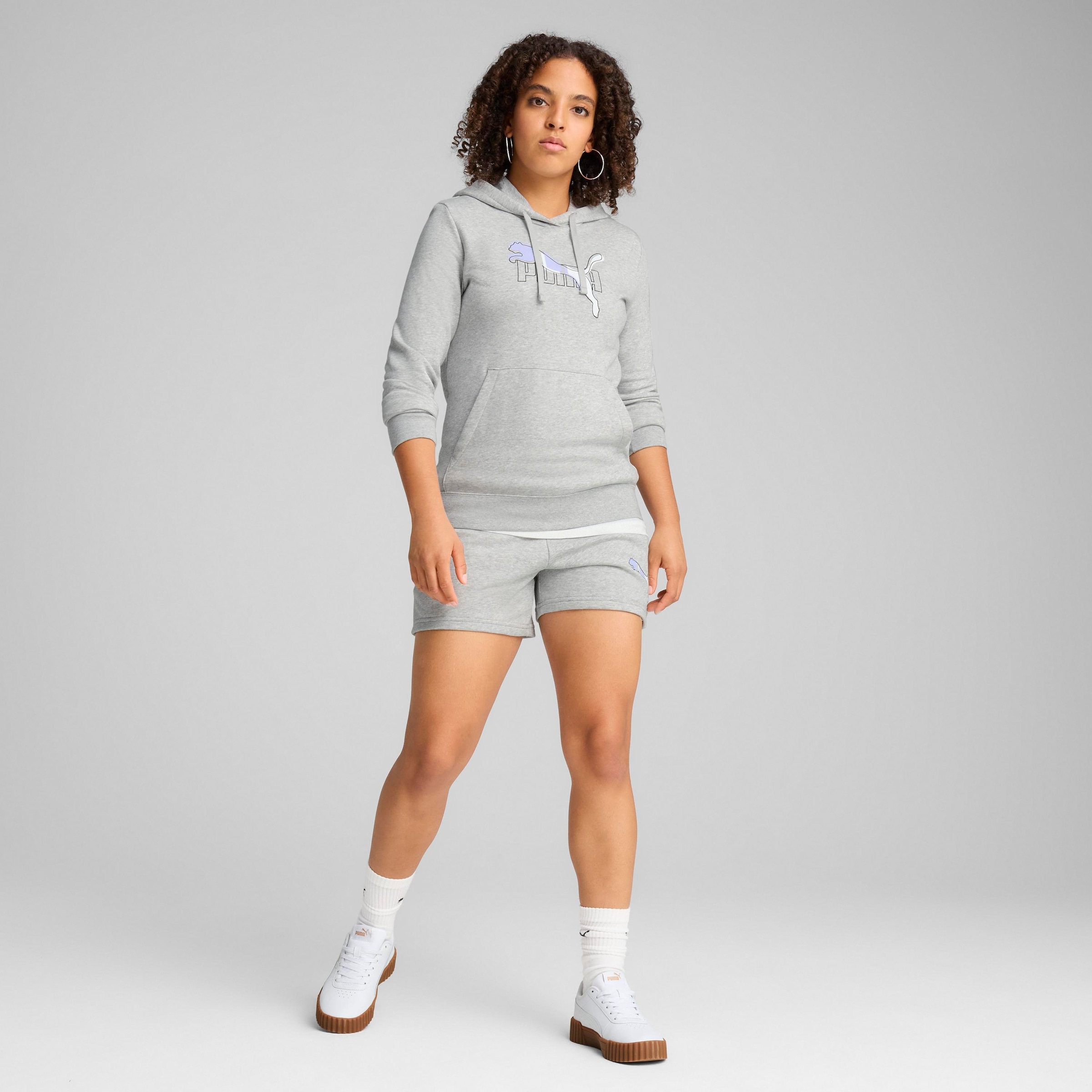 PUMA Sweat à capuche »ESS LOGO LAB HOODIE TR«, avec poche kangourou, capuche réglable, avec application imprimée
