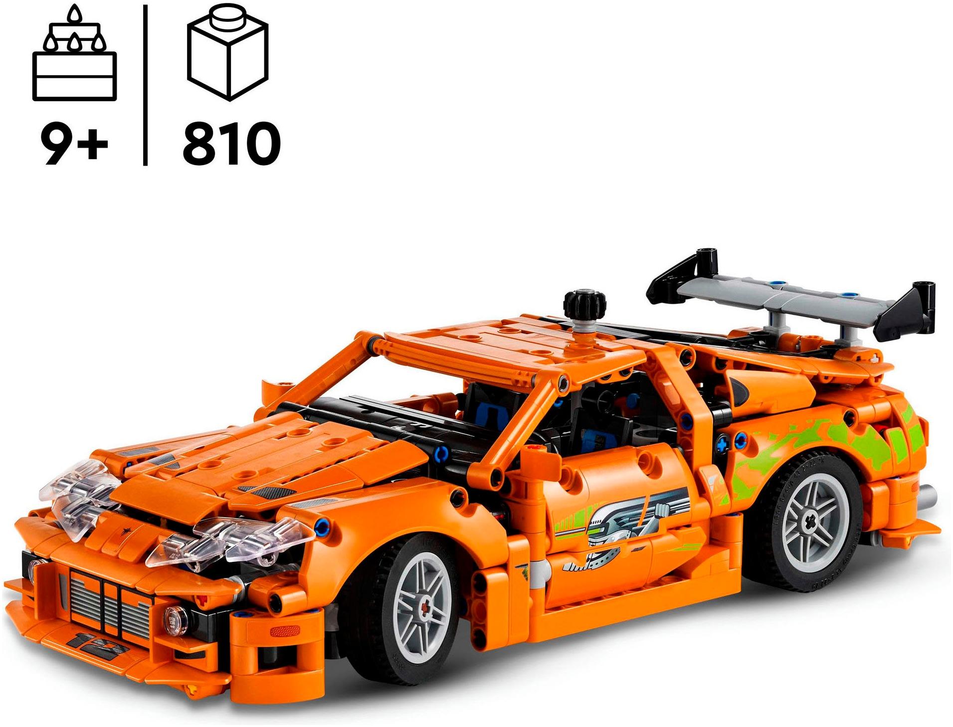 LEGO® Pions de construction »Fast and Furious Toyota Supra MK4 (42204), LEGO® Technic« Made in Europe