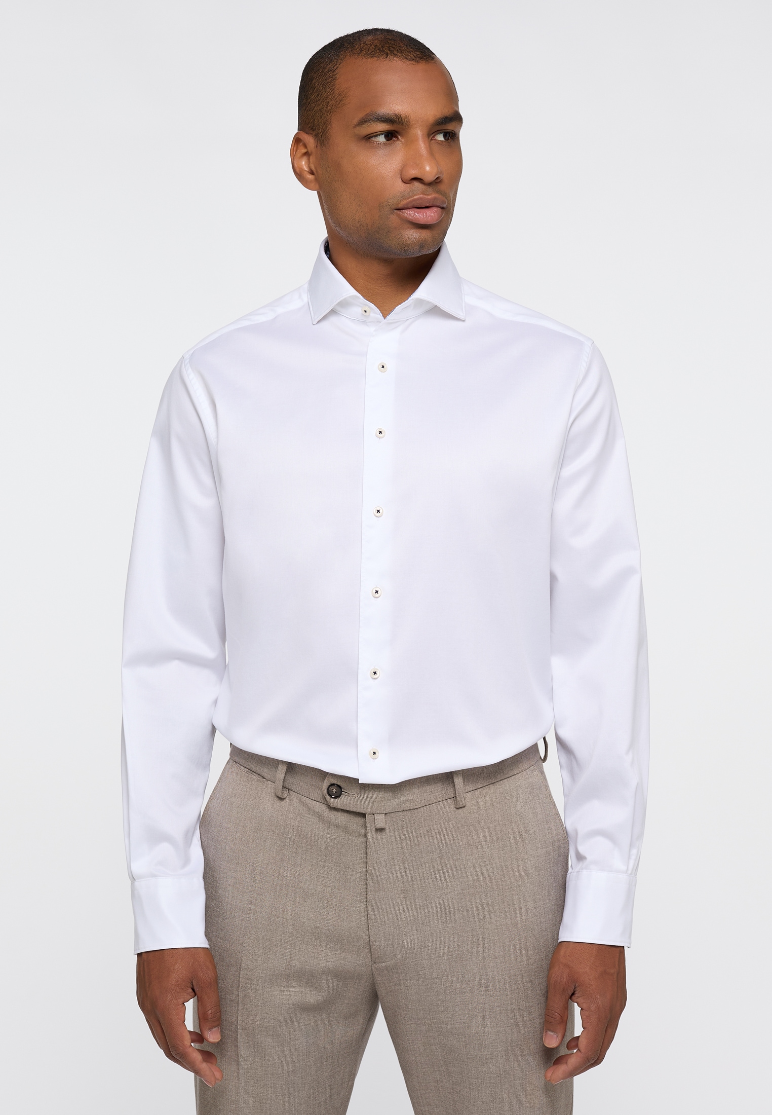 Eterna Langarmhemd »MODERN FIT«, EASY IRON (bügelleicht)