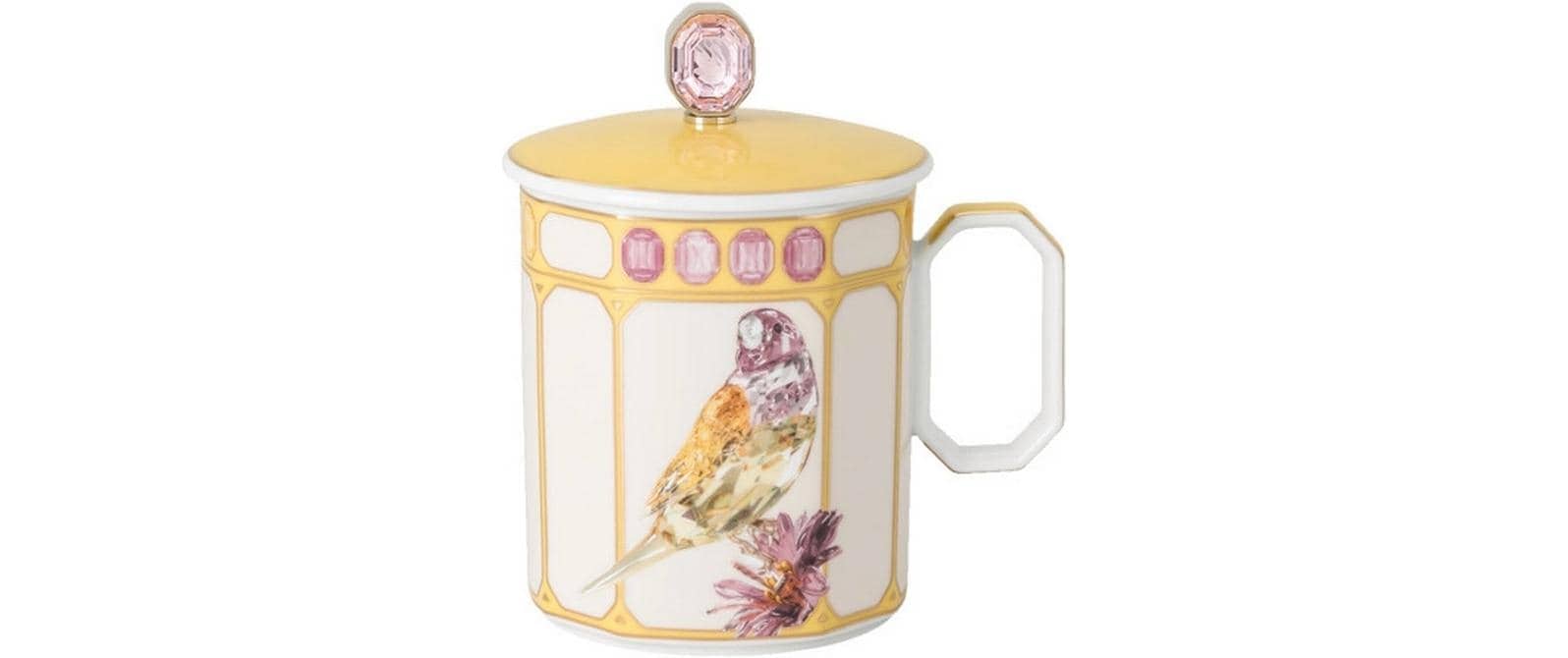 Rosenthal Gobelet Coffee-to-go »Kaffeebecher Finch mit Deckel 390 ml, 1 Stück«
