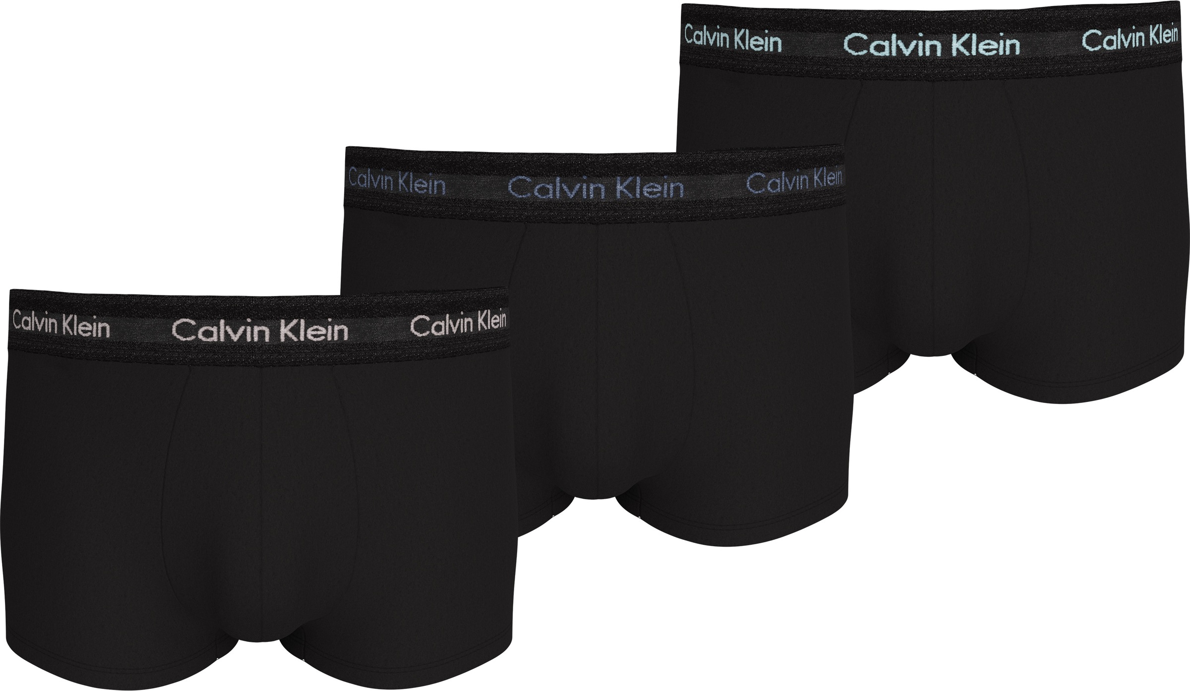 Calvin Klein Underwear Trunk »LOW RISE TRUNK 3PK« Packung, 3er-Pack, 3 Stk. mit Logoschriftzügen