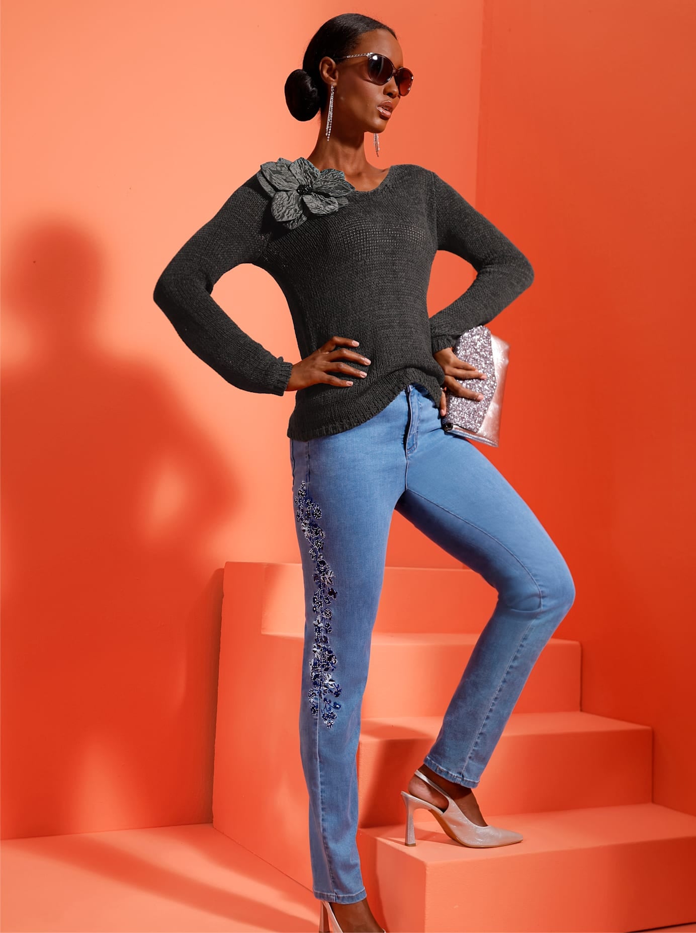 creation L 5-Pocket-Jeans 1 tlg.