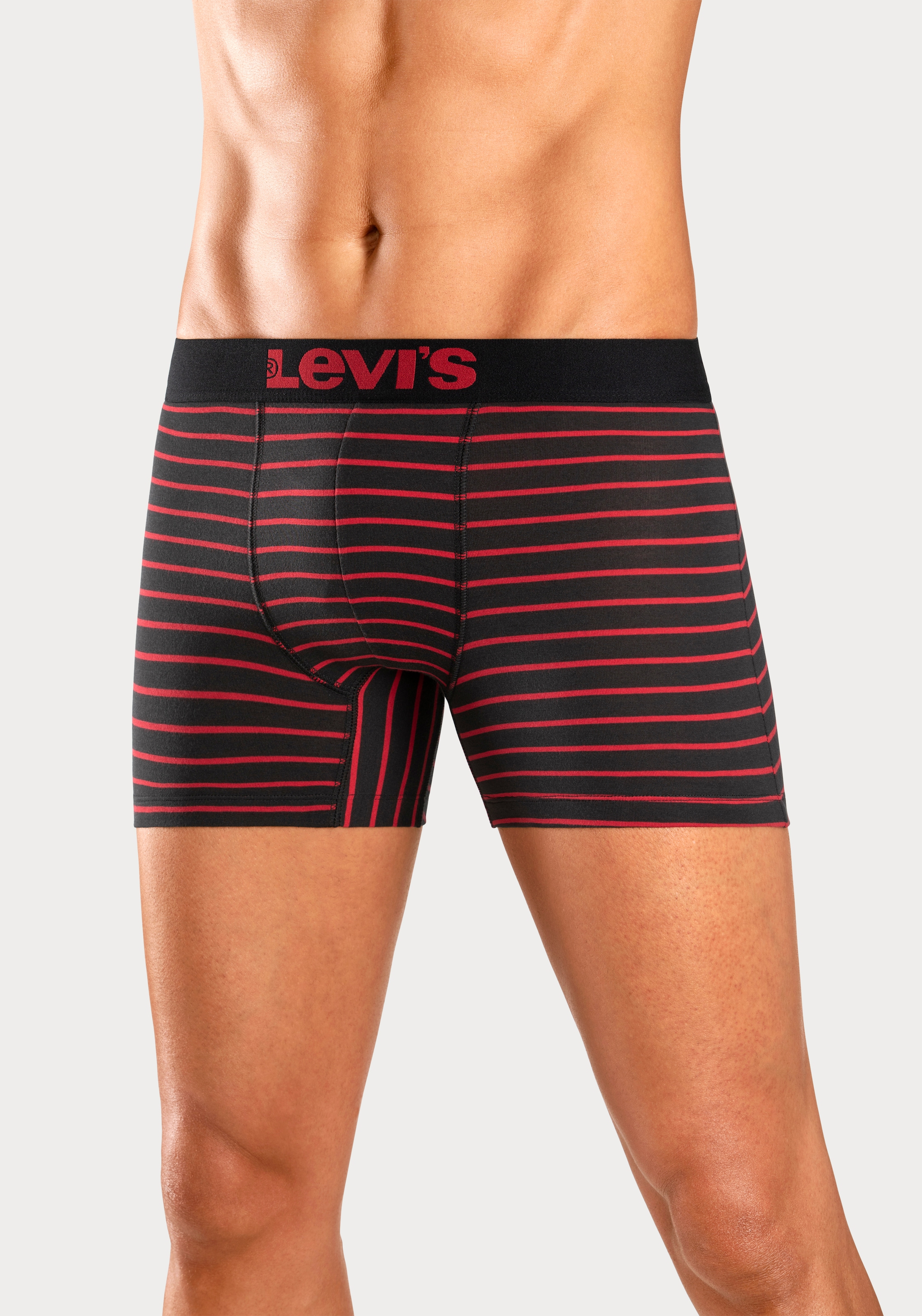 Levi's® Boxer, (Packung, 2er-Pack), mit Logo Webbund