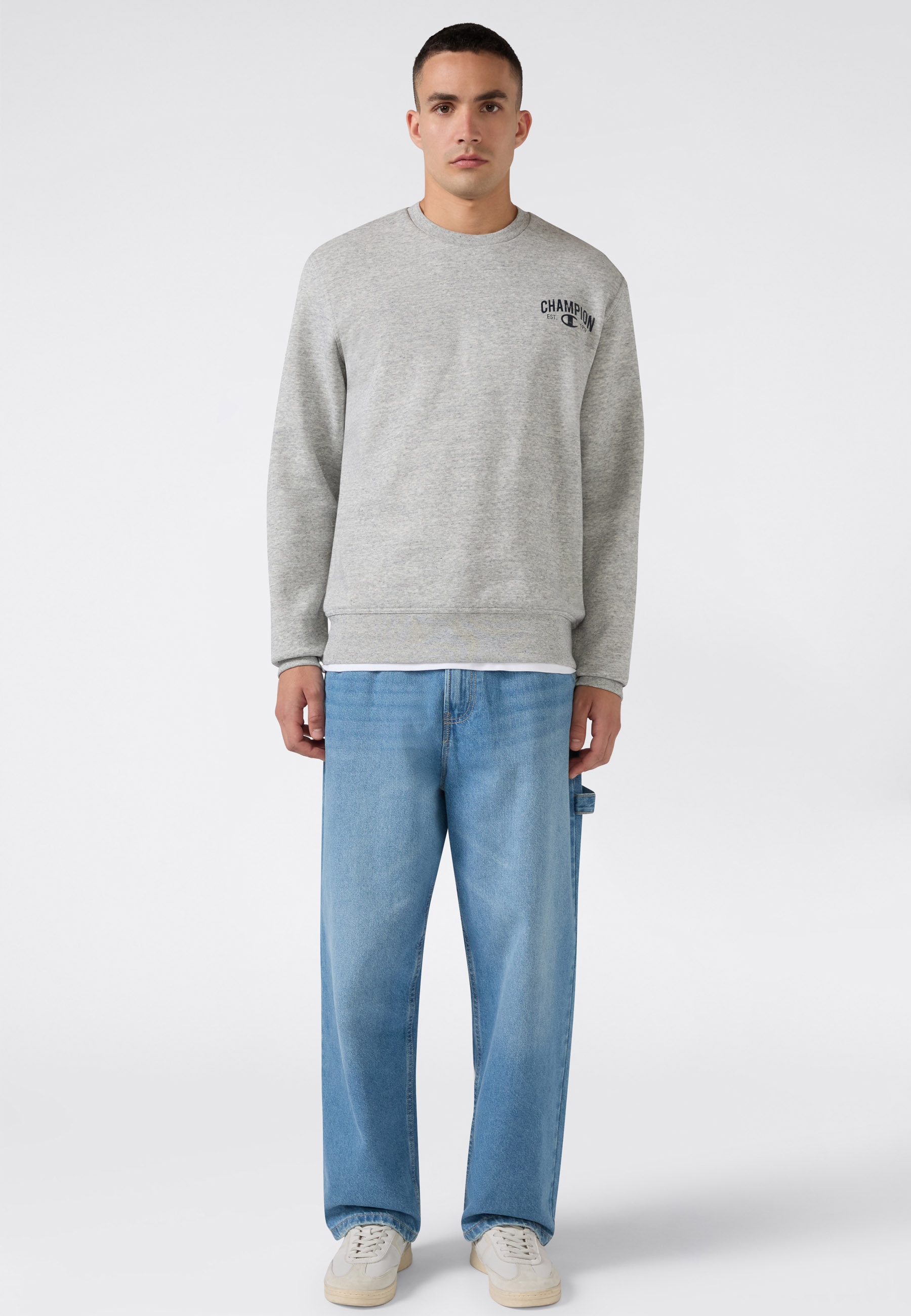 Champion Sweat-shirt »SPORTWEAR CREWNECK Standard Fit«, Avec un look sportif, pour mode sportive et loisirs, coupe standard
