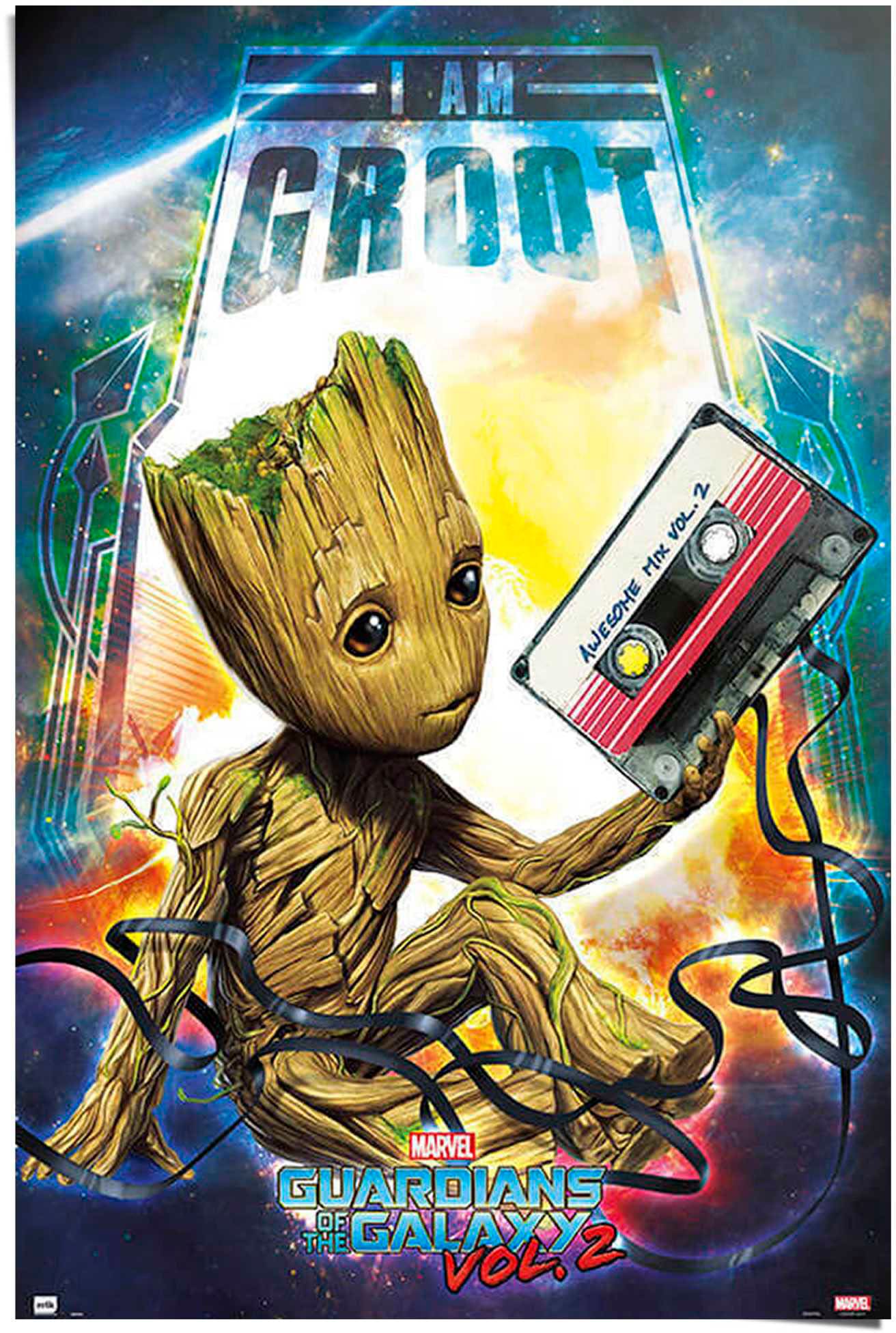 Image of Reinders Poster "Guardians Of The Galaxy - Vol 2"