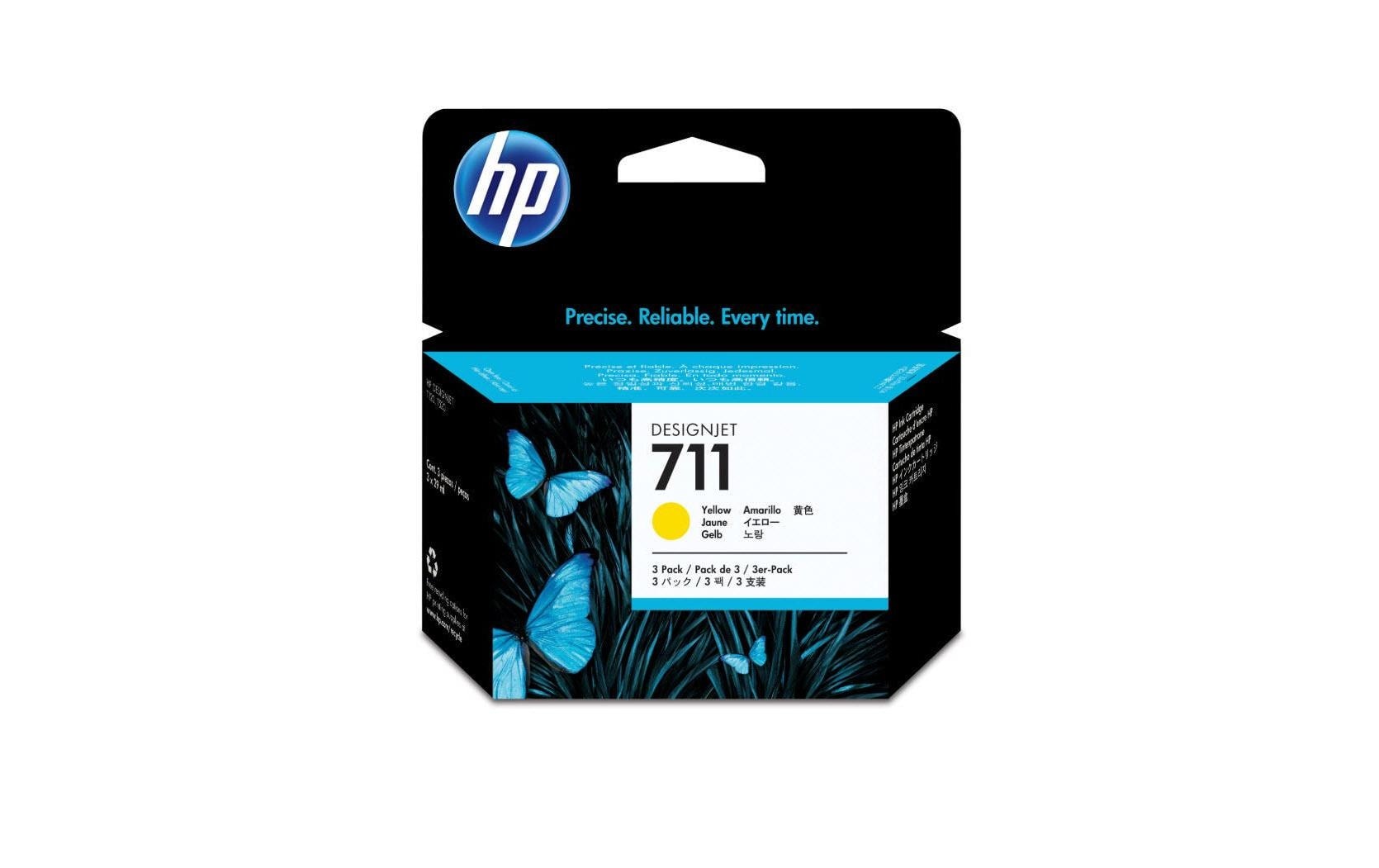 Image of HP Tonerpatrone "Nr. 711 (CZ136A) Yellow"