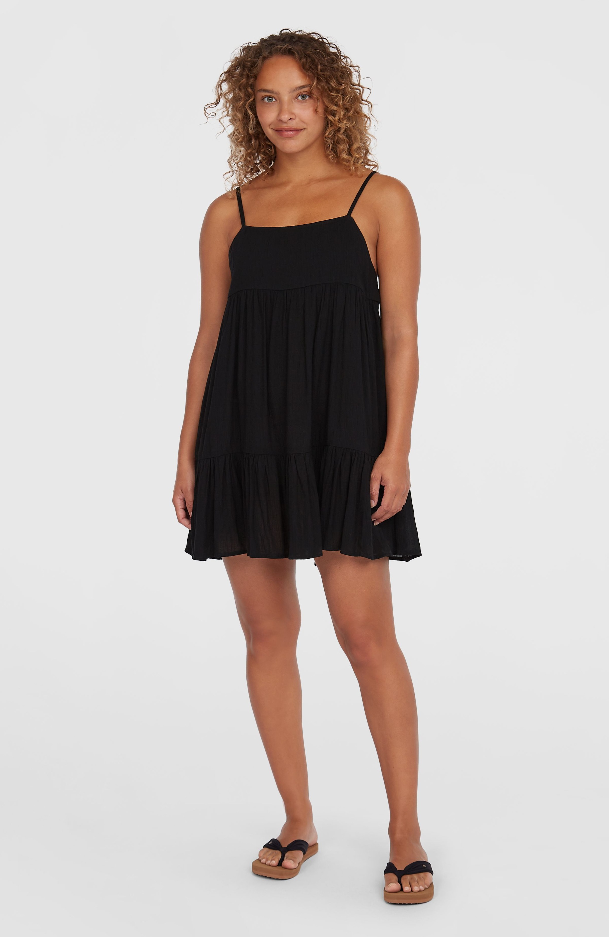 Image of ONeill Sommerkleid "RILEE SHORT DRESS" mit quadratischem Ausschnitt, in A-Linien-Form, aus Viskose