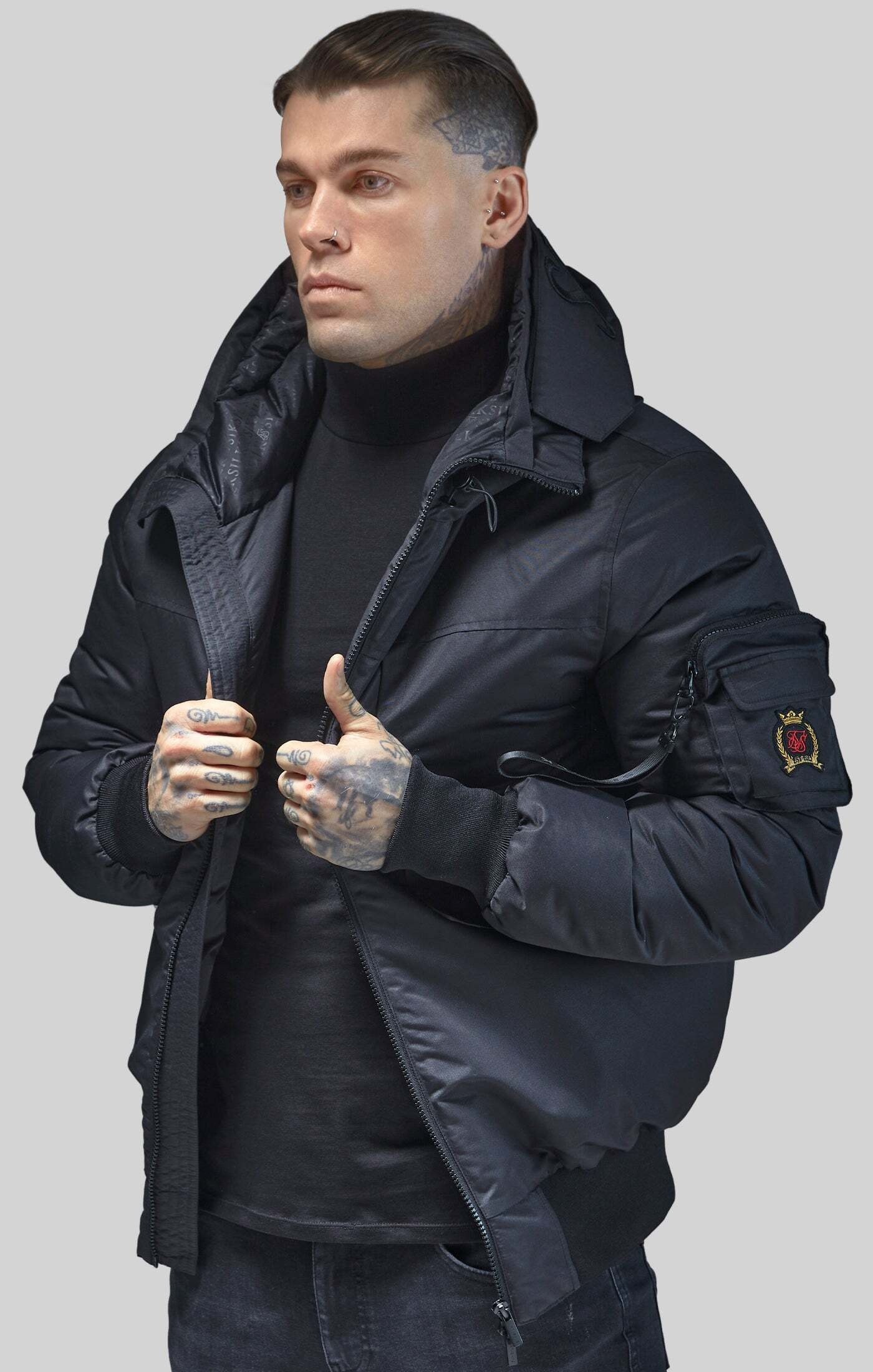 Bomberjacke »Siksilk Bomberjacke Bomber Jacket«