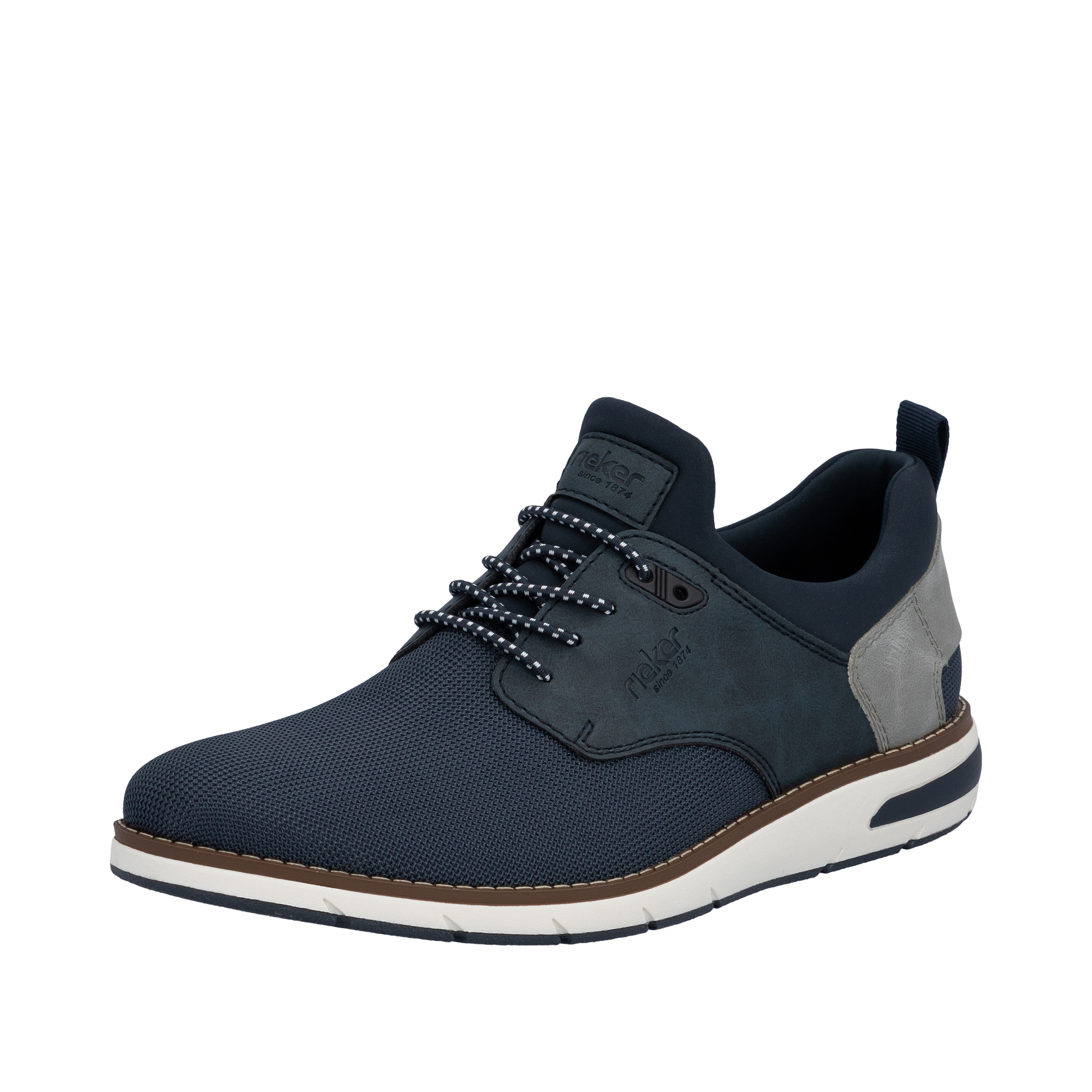 Image of Rieker Slip-On Sneaker Schlupfschuh, Freizeitsneaker, Halbschuh mit Gummizug