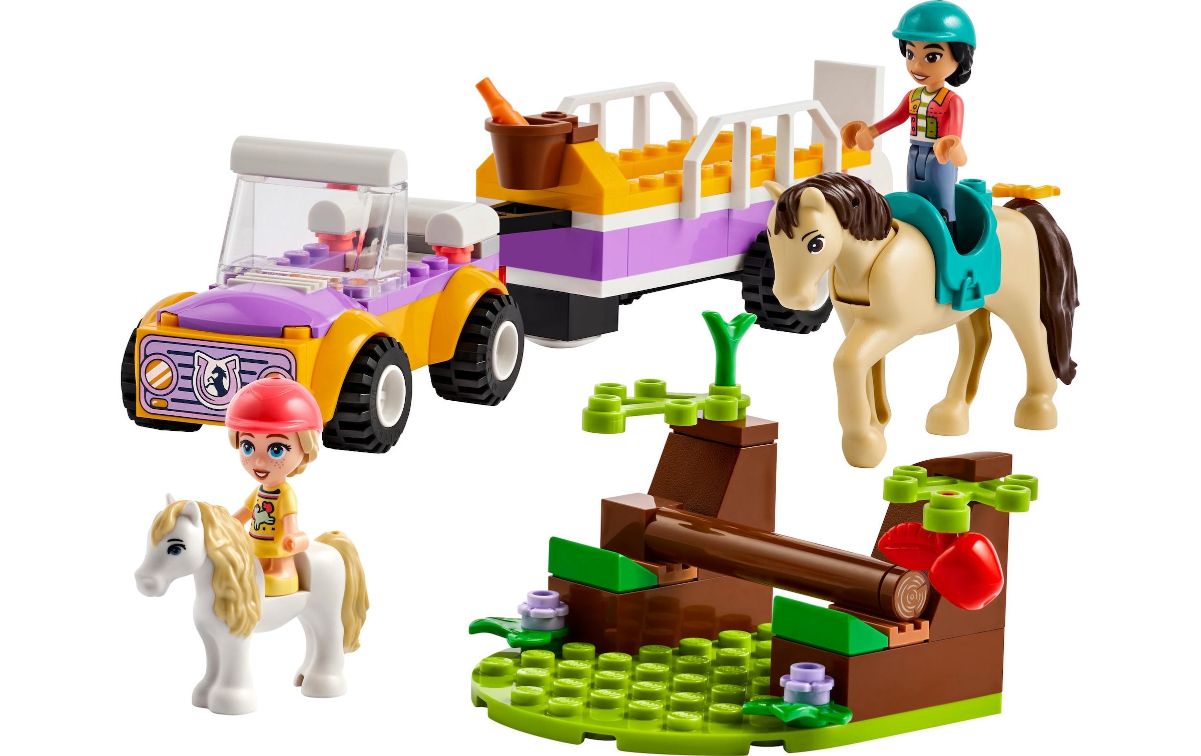 LEGO® Spielbausteine »Pferde- und Pony-Anhänger 42634«, (105 St.)