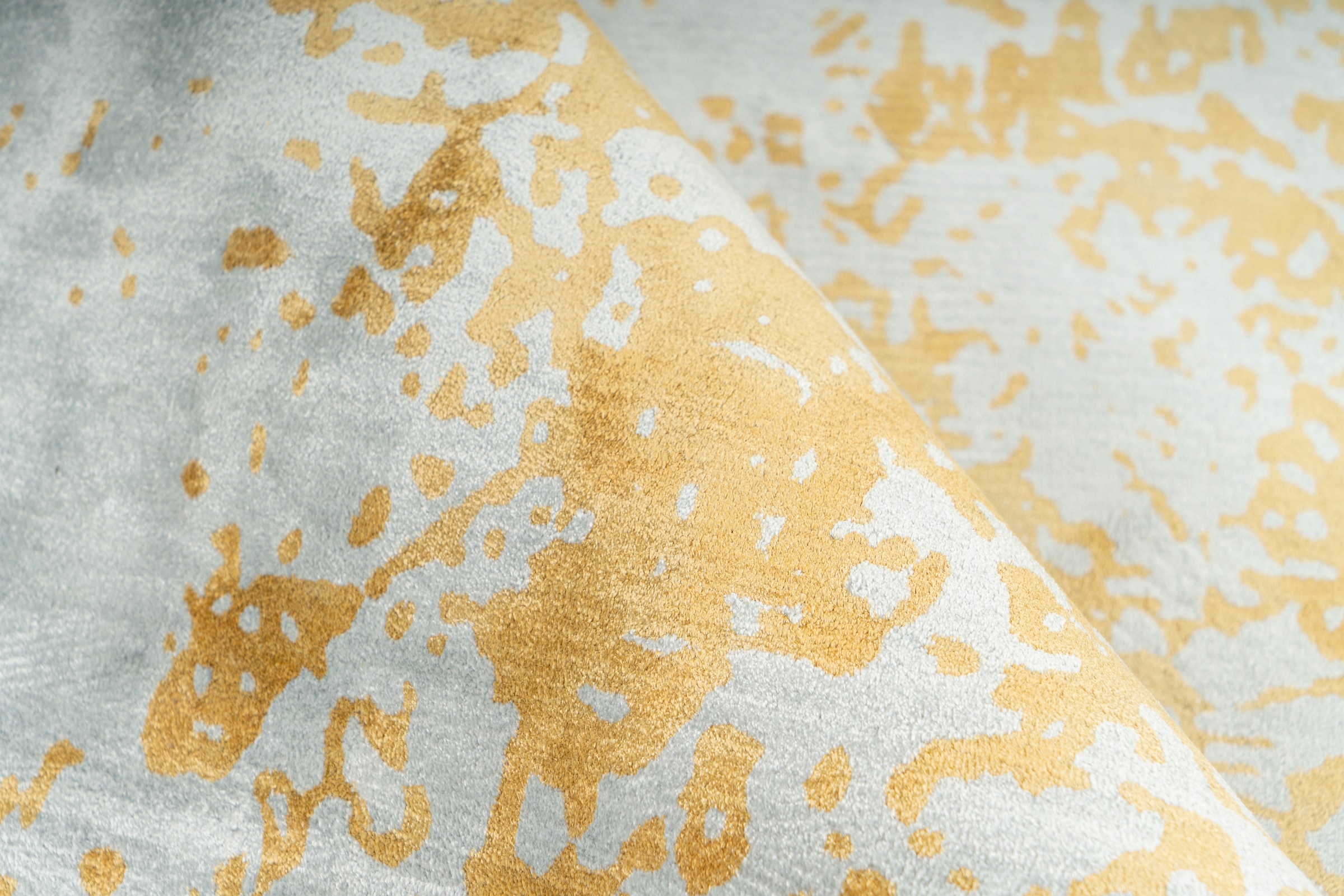 Padiro Teppich »Dolce Vita 325« rechteckig 10 mm Höhe Modern bedrucktes Unikat, Trendige Verwaschung