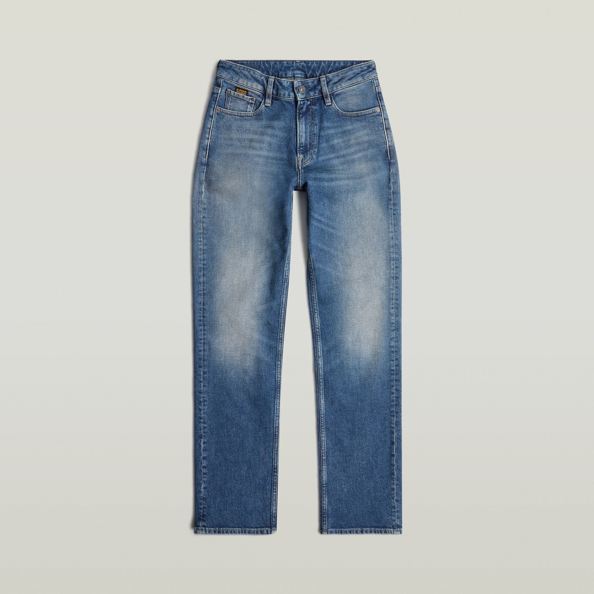 G-STAR Straight-Jeans »Iggie Wmn«, Mid Rise