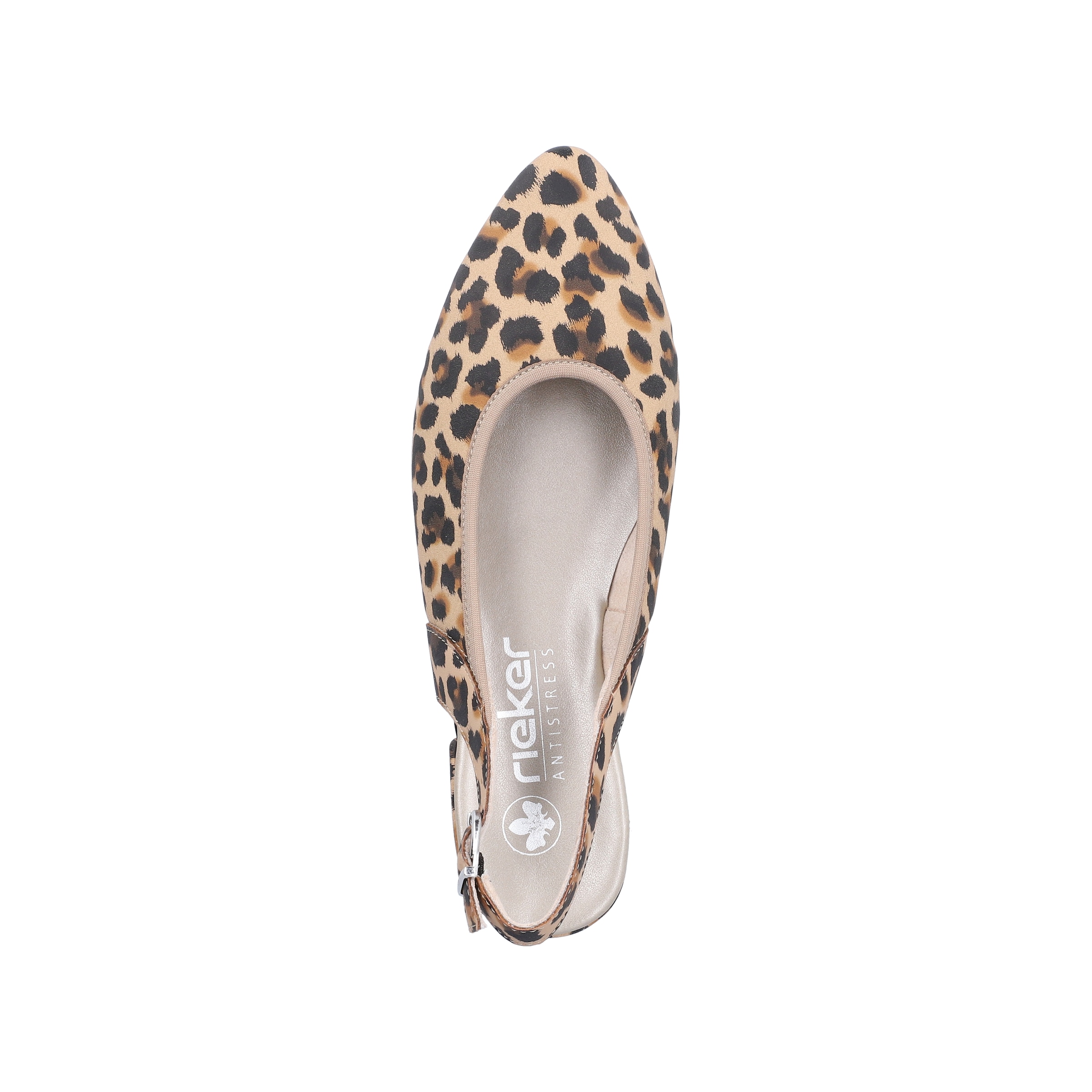 Rieker Pompes à sling  Chaussure d'été, sabot avec bordure textile élastique