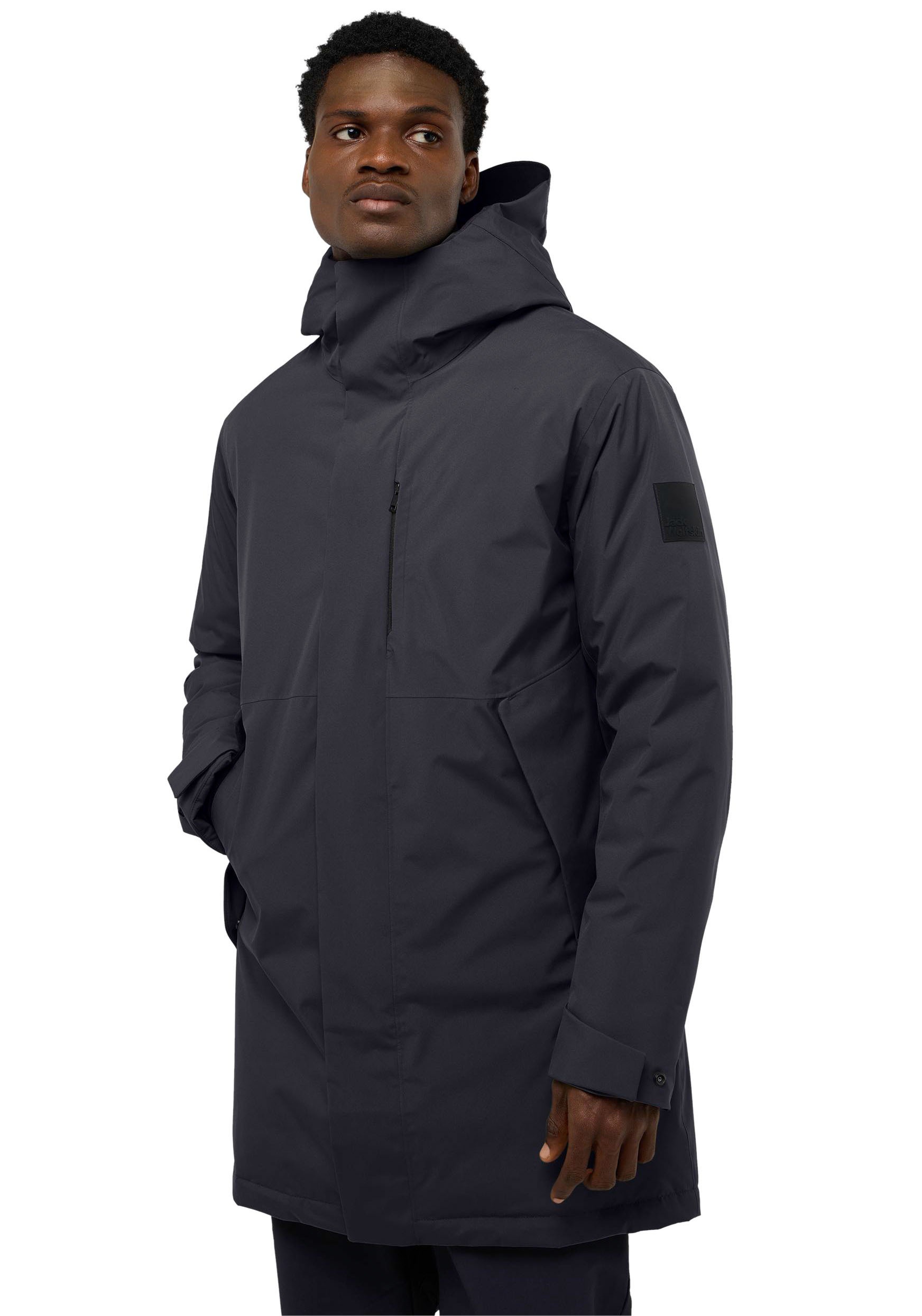 Jack Wolfskin Daunenmantel »BRANDENBURGER«, Wärmend, winddicht, Daunenjacke