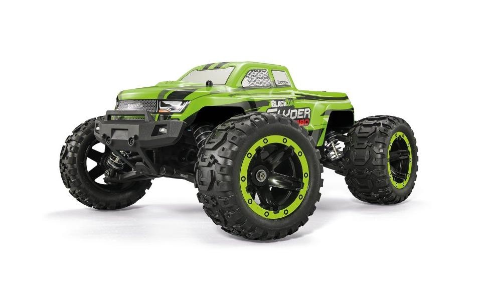 RC-Monstertruck »Blackzon Slyder MT Turbo 4WD Brushless Grün,«