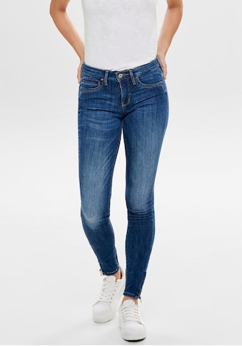 Only Skinny-fit-Jeans »ONLKENDELL LIFE«, mit Zipper am Saum kaufen