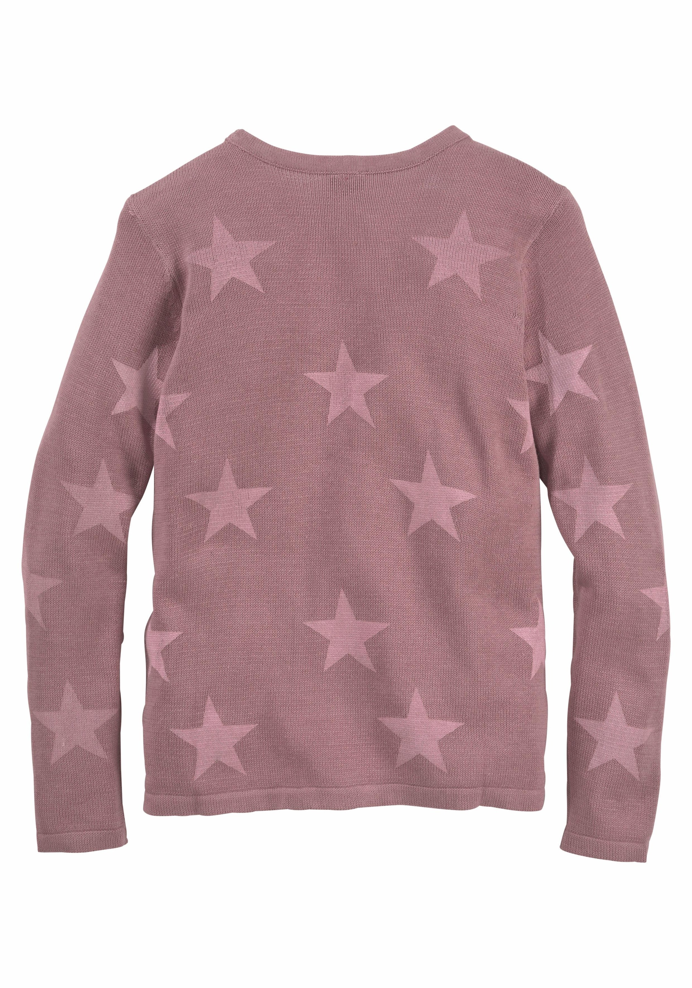 Modische KIDSWORLD mit Druck - kaufen Sternen Mindestbestellwert Strickpullover, ohne