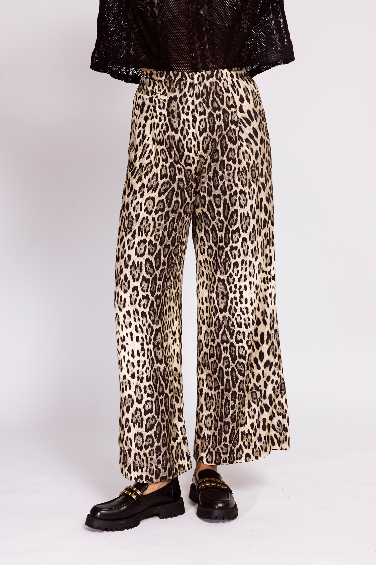 Image of Zhrill Stoffhose "PALA Leo" lässige Passform, mit elastischem Gummizug, mit Animal-Print