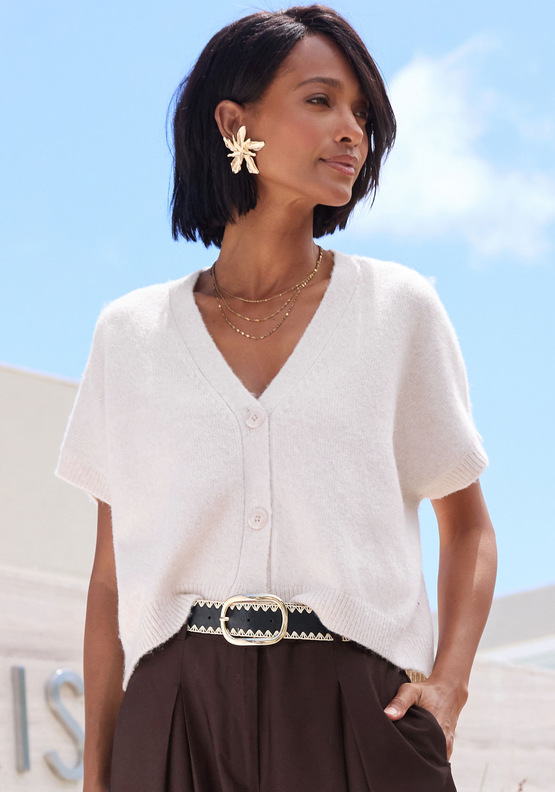 French Connection Veste en tricot