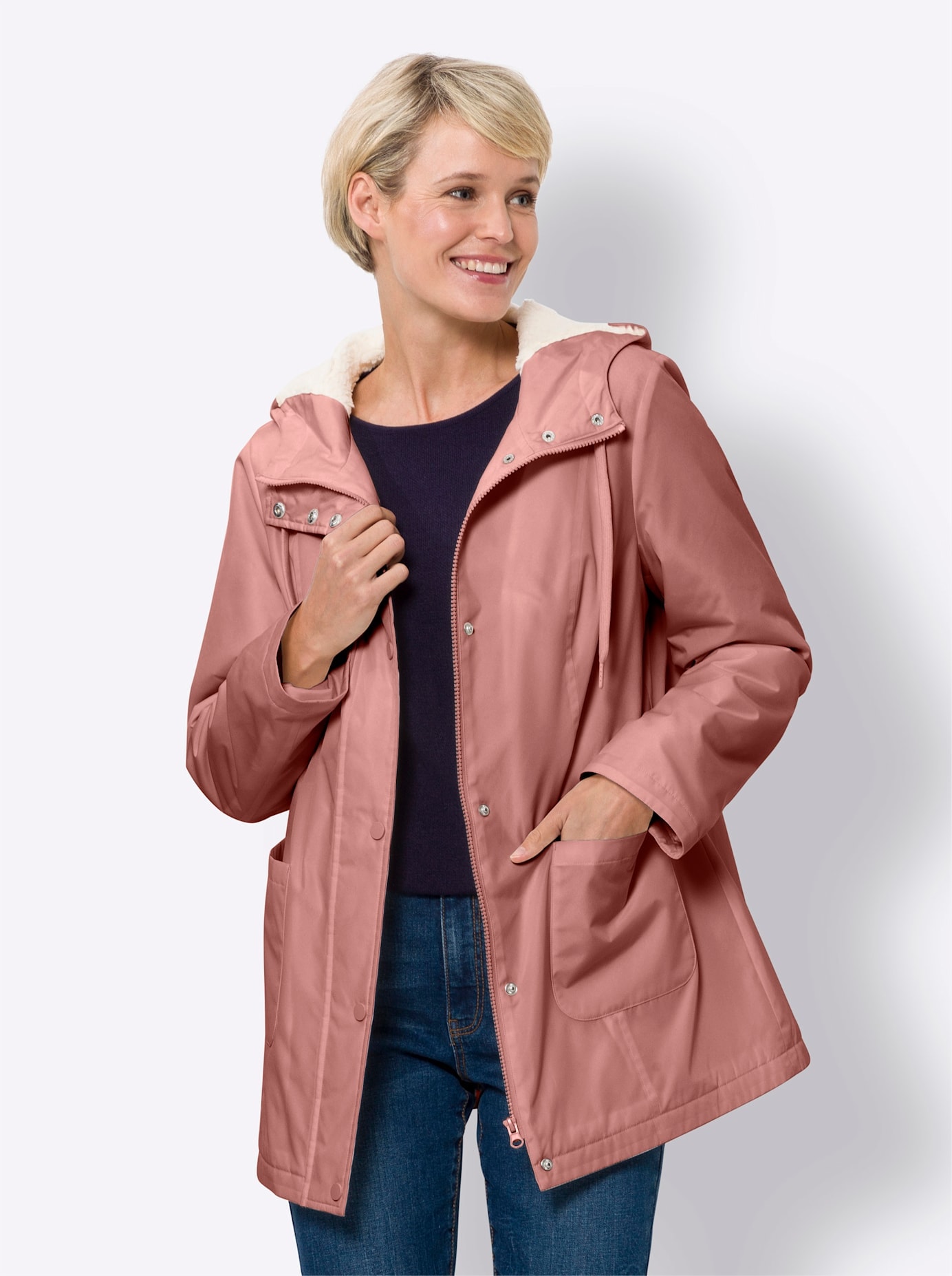 Classic Basics Anorak, mit Kapuze