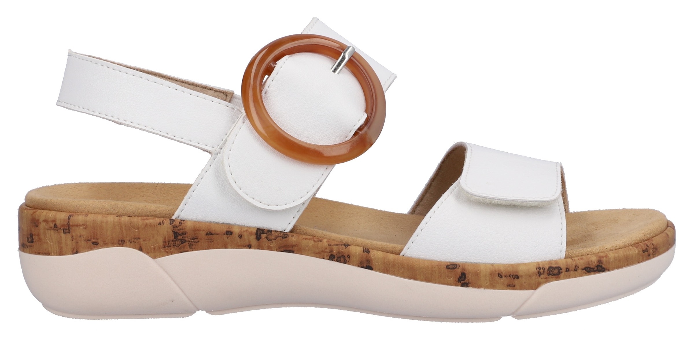 Remonte Keilsandalette  Sommerschuh, Riemchensandale, praktische Klettverschlüsse