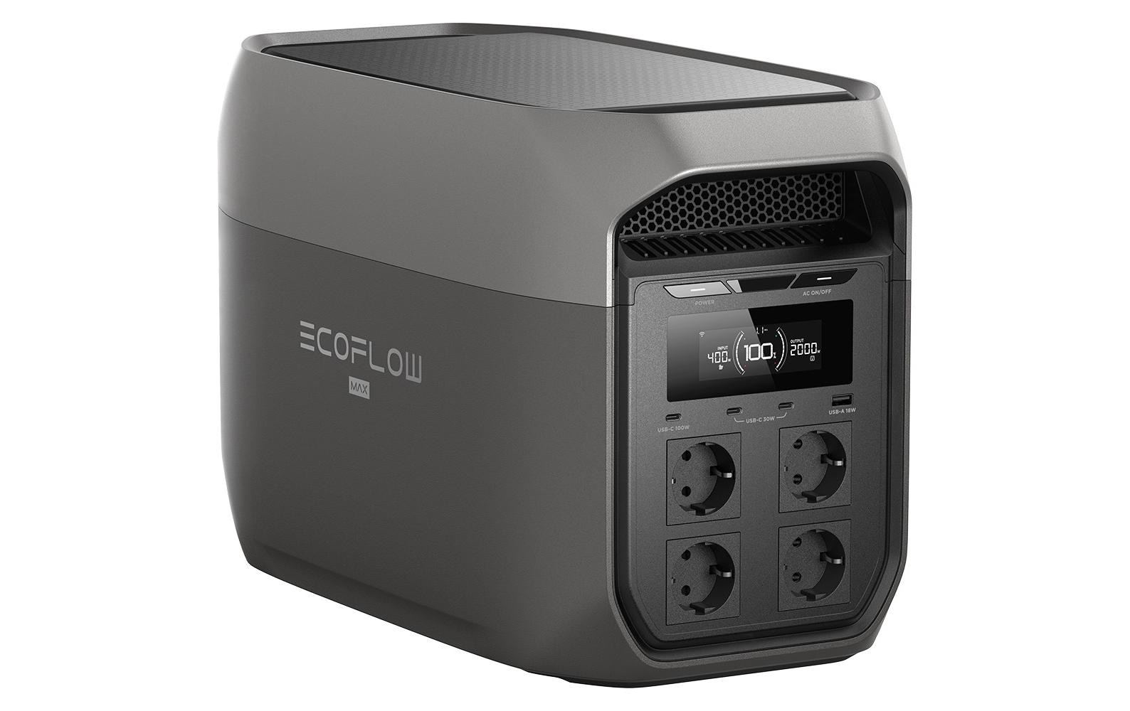 Ecoflow Station d'énergie »Power Station Delta 3 Max 2048 Wh«