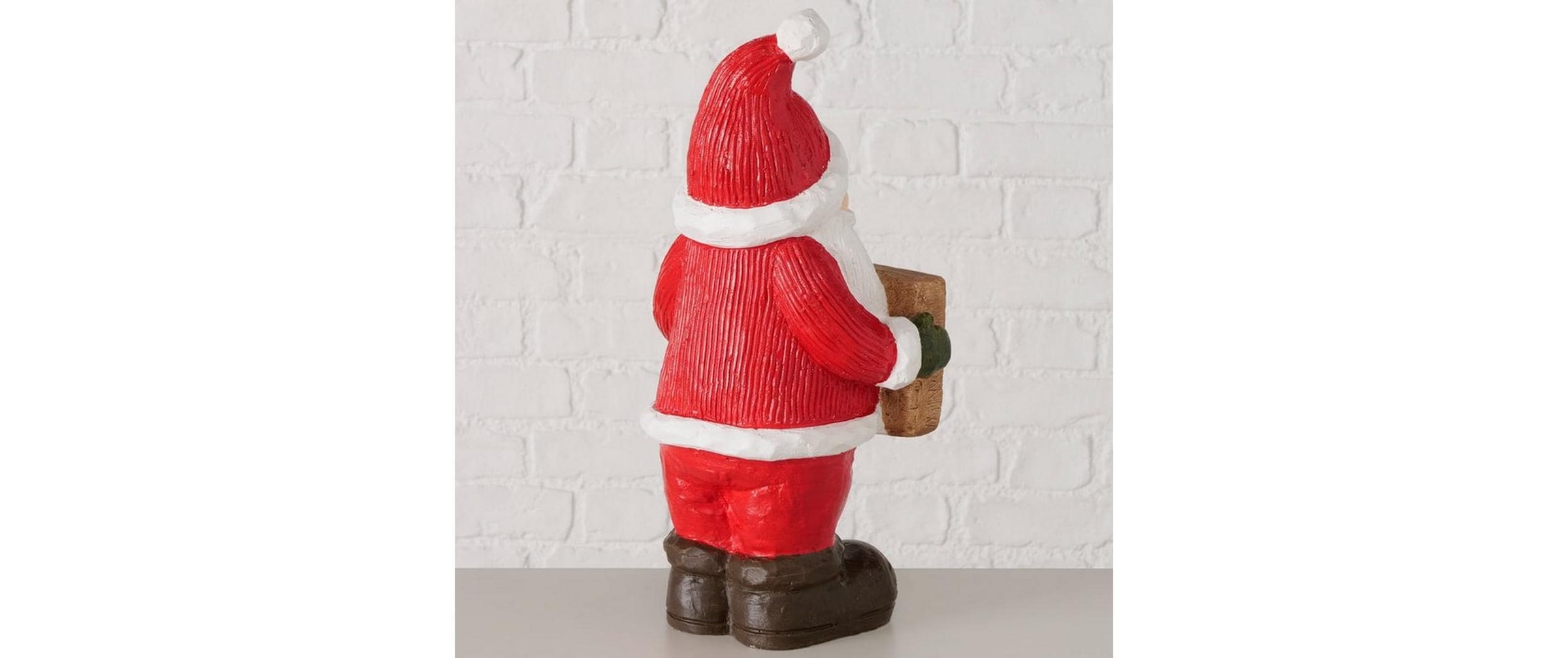 BOLTZE Figurine de Noël »Dekofigur Santa Aaran«