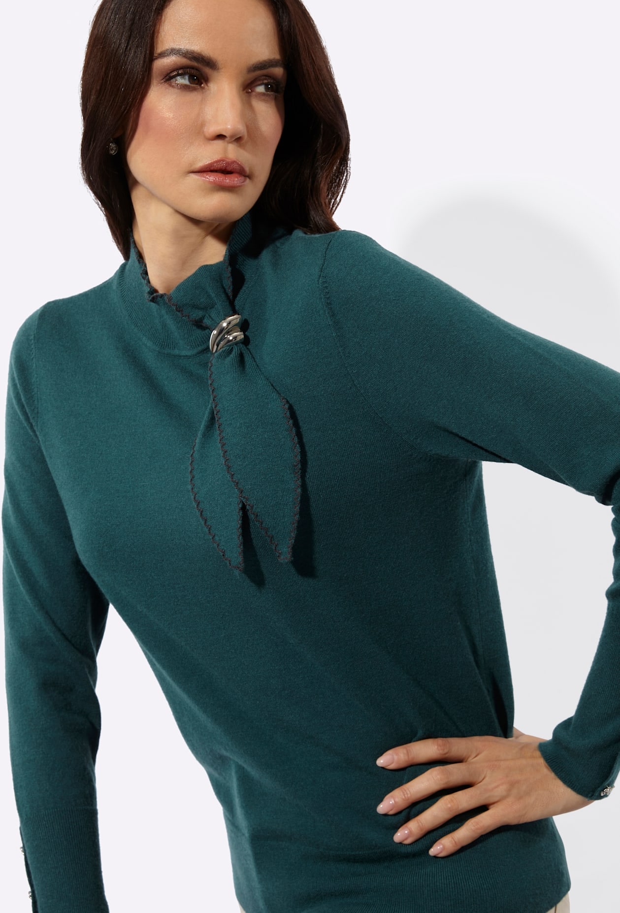 creation L Strickpullover »Modal-Mix-Pullover«