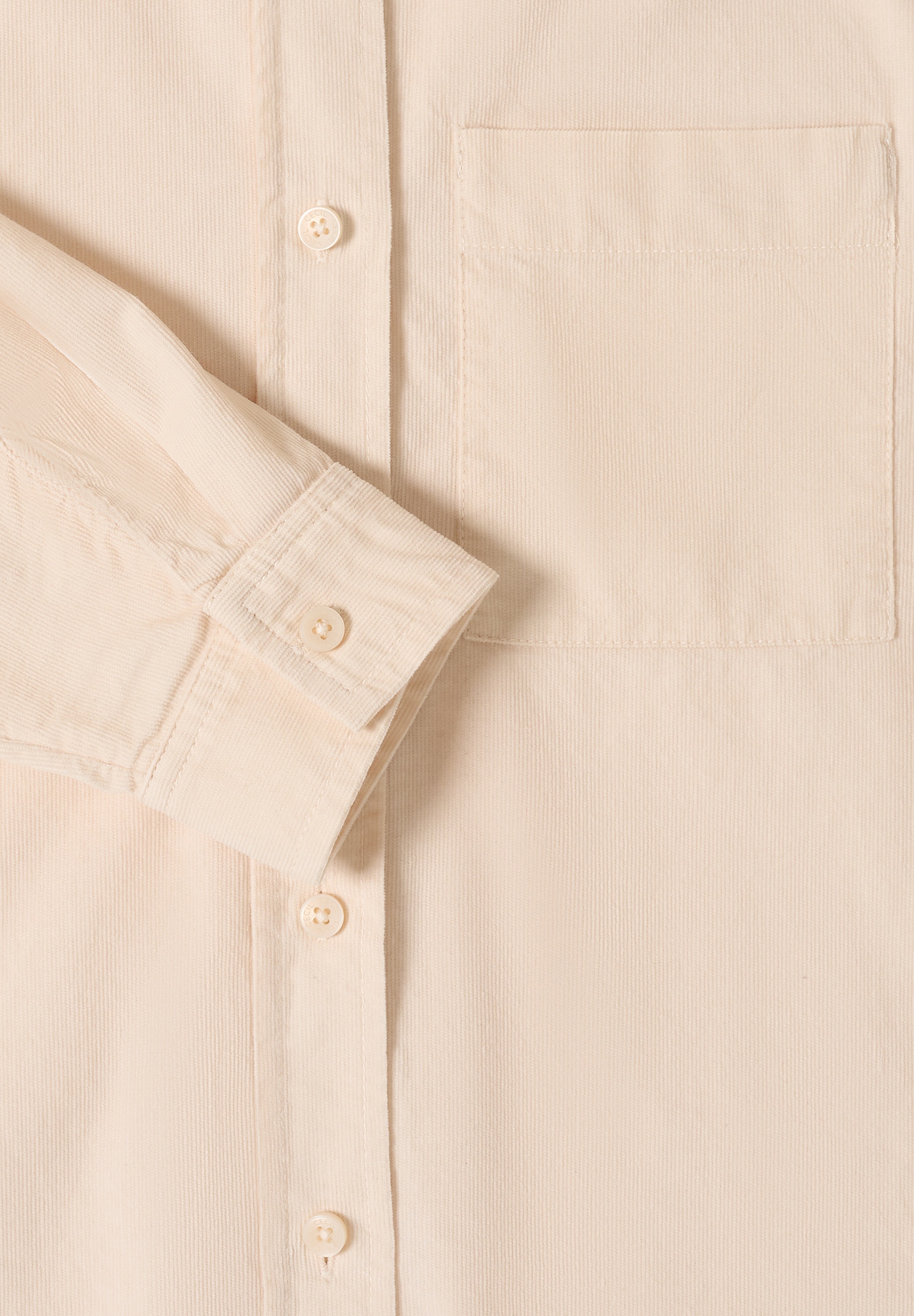 Cecil Blouse chemise in feiner Cord-Qualität