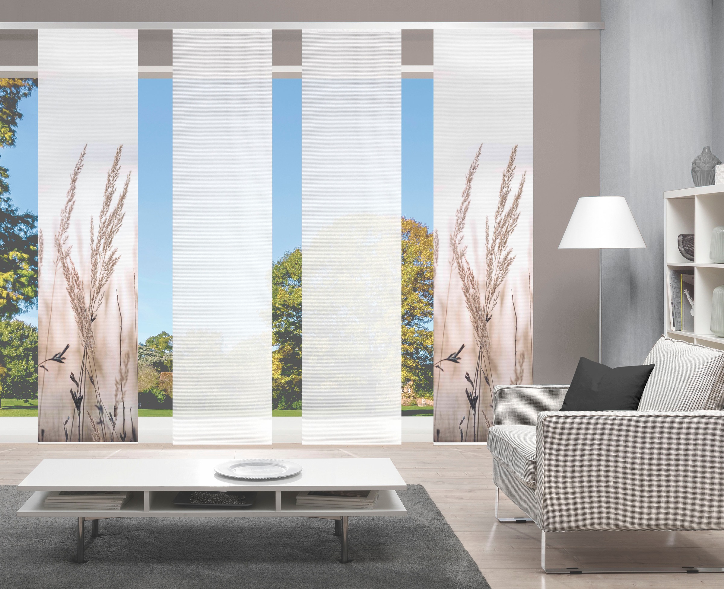 Vision S Rideau coulissant »RELVA« Support de panneau 1 cuis tlg. DIGITALDRUCK