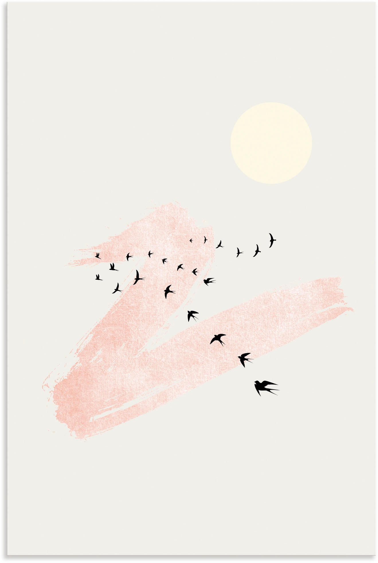 Artland Wandbild »Sonne Leinwandbild, Wandaufkleber Himmelsbilder, (1 Grössen und Poster St.), in Himmel«, oder versch. als maintenant Alubild