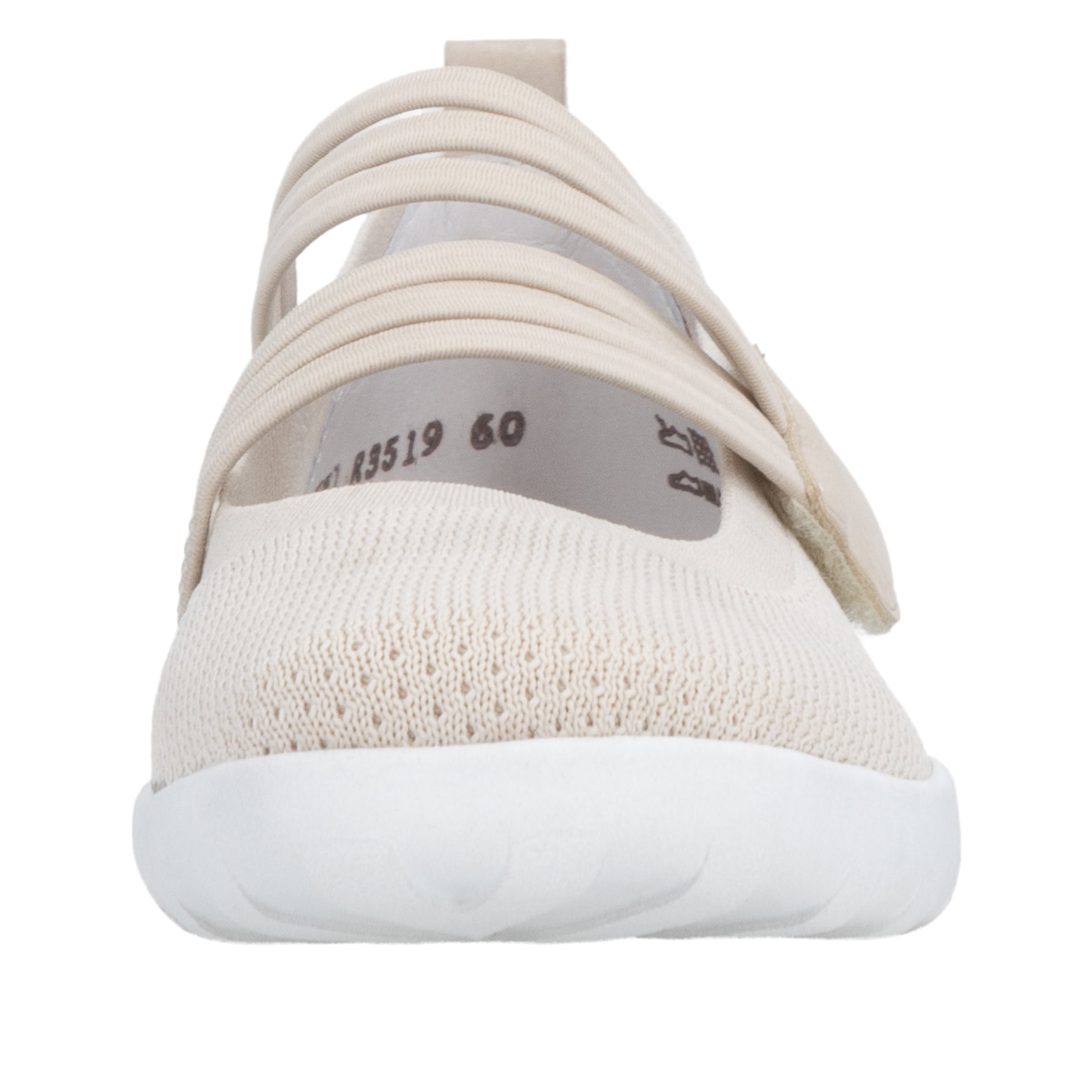 Remonte Riemchenballerina  Slipper, Schlupfschuh, Sommerschuh, Klettschuh mit Softfussbett