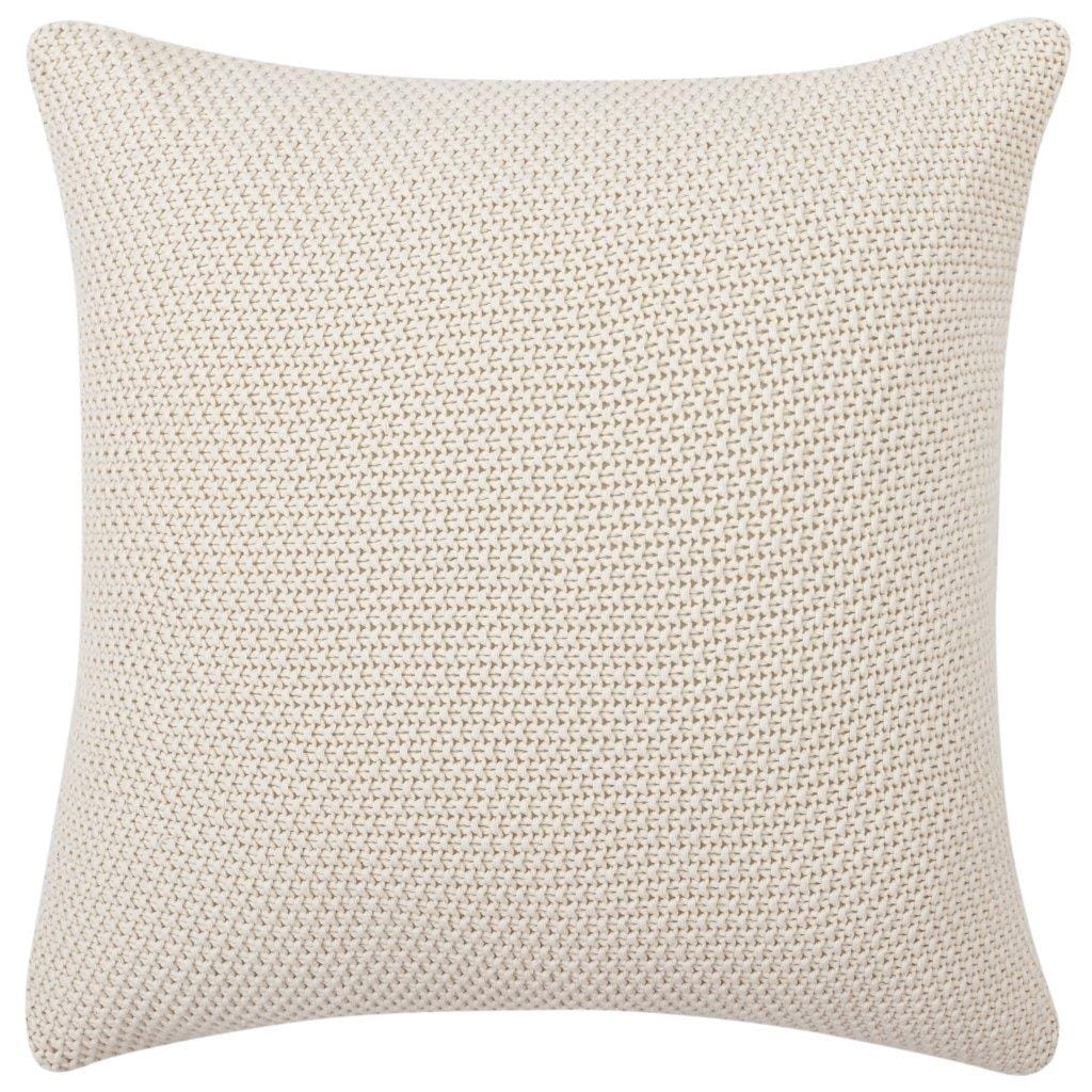 GOODproduct Dekokissen »Phelon, 2 Stk., 100% Baumwolle, Strick, ohne Füllung, Dekokissen« Vorderseite: Strickmuster, 100% Baumwolle, weich, uni