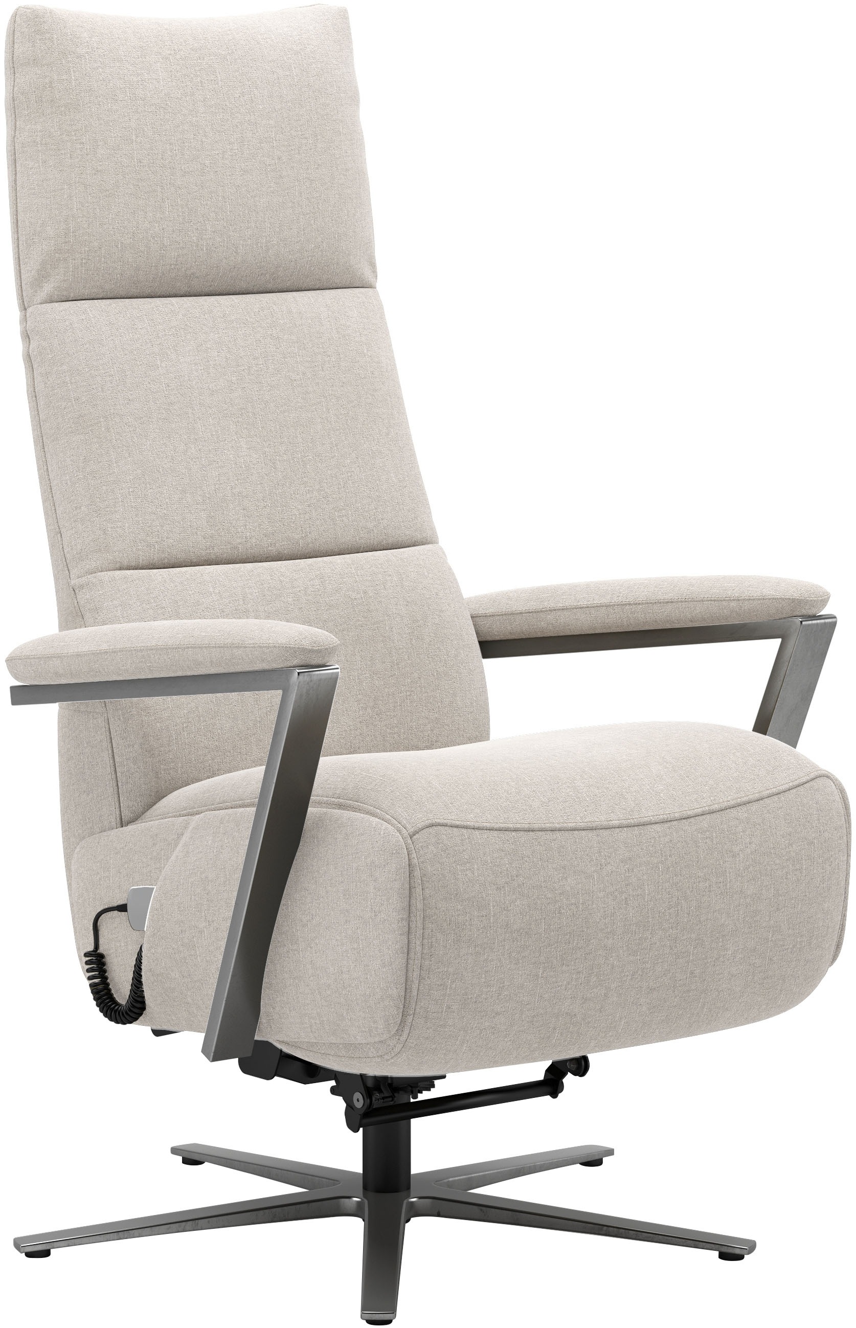 sit&more TV-Sessel "Vario Comfort, inkl. Kopfteilverstellung & 360 Drehfunktion" inkl. Herz-Waage-Funktion & 3 Motoren, Höhe der Armlehnen 62cm