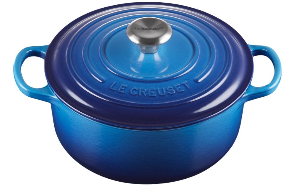 LE CREUSET Bräter »Signature 24 cm Azur«, Gusseisen