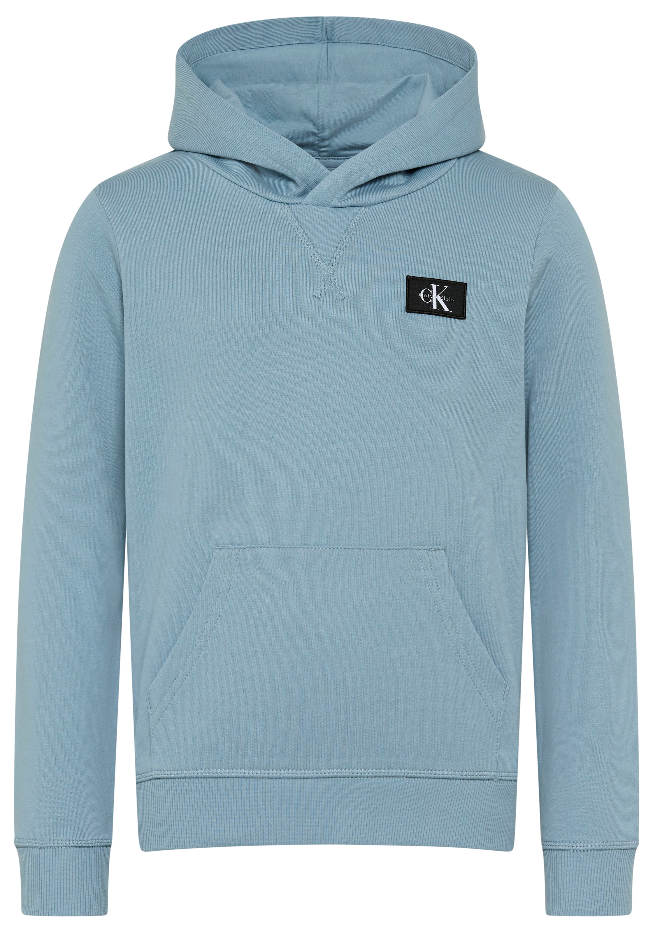 Image of Calvin Klein Jeans Kapuzensweatshirt "TERRY CK WOVEN LABEL HOODIE", Regular fit mit Kapuze