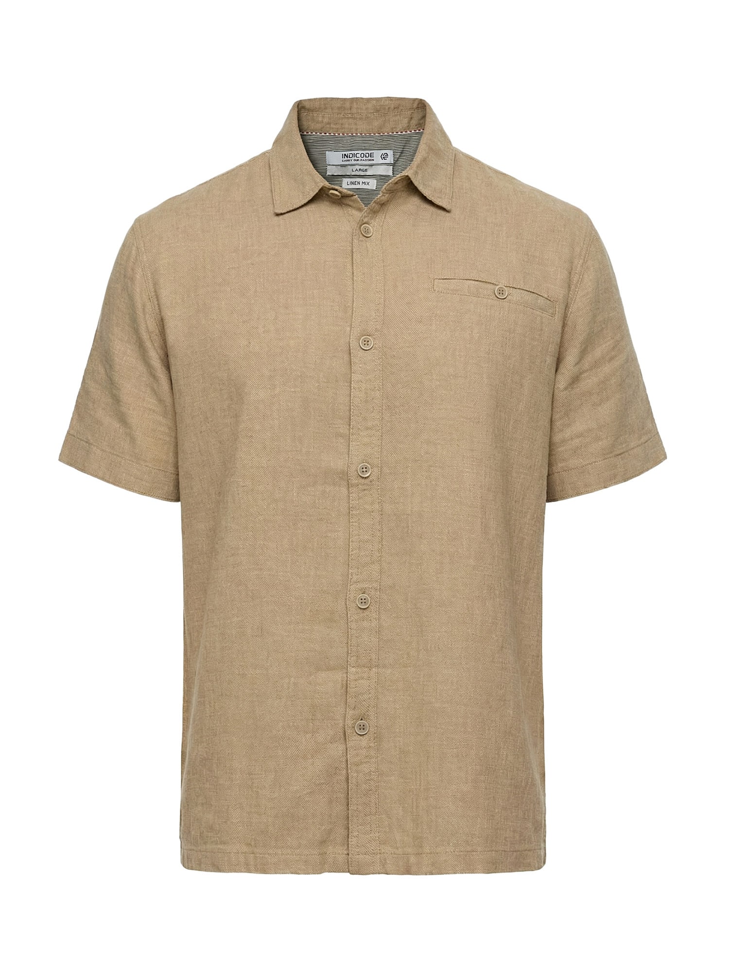 Indicode Chemise à manches courtes »INTrope SS«