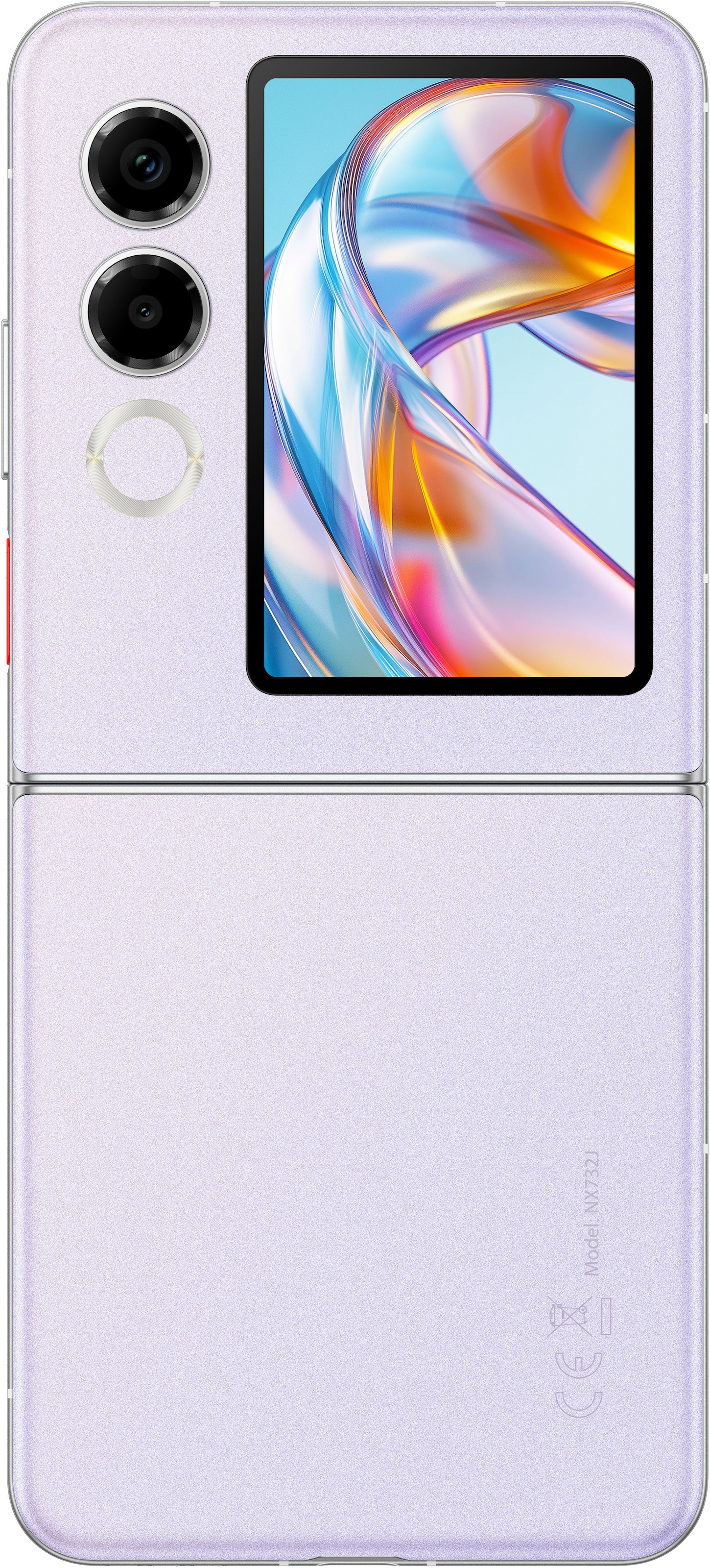 Nubia Smartphone »Flip 2« lilas violet