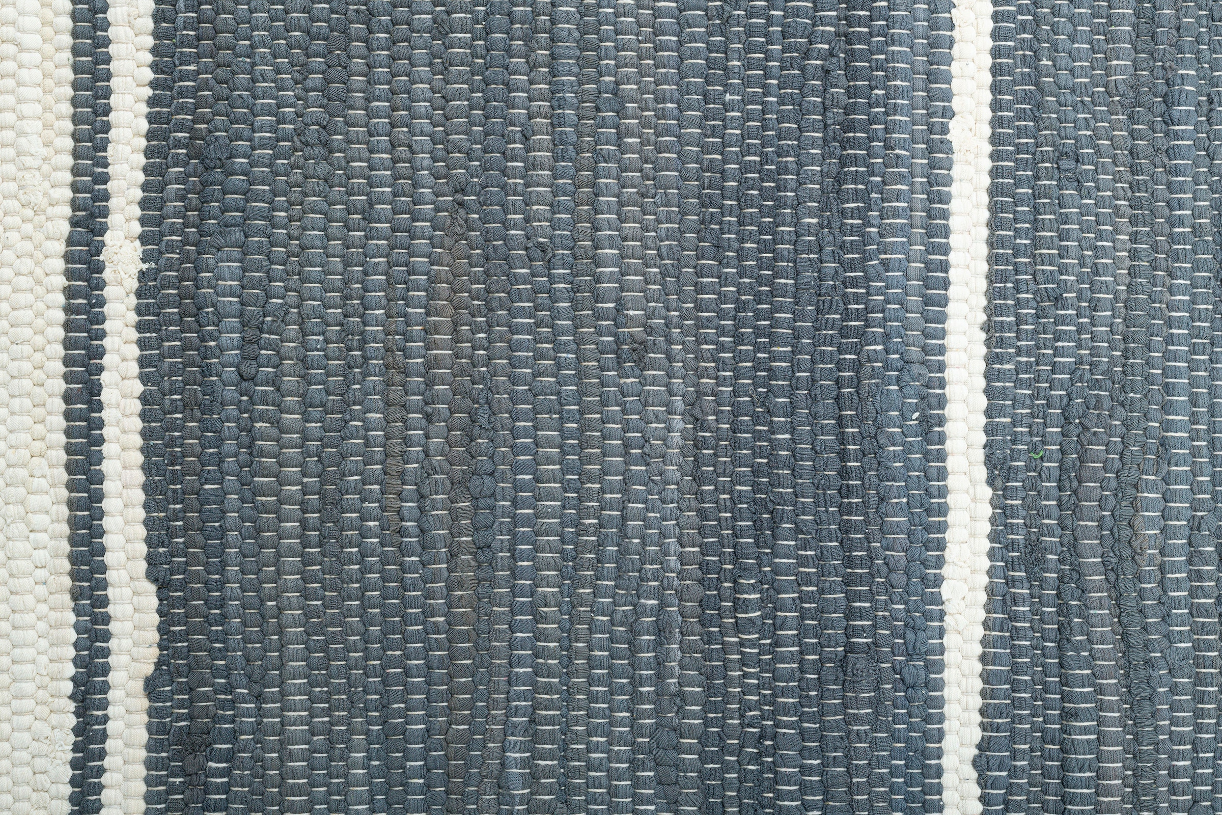 THEKO Läufer Handweb Cotton«, kaufen Baumwolle, handgewebt, »Stripe mit Fransen reine Flachgewebe, rechteckig
