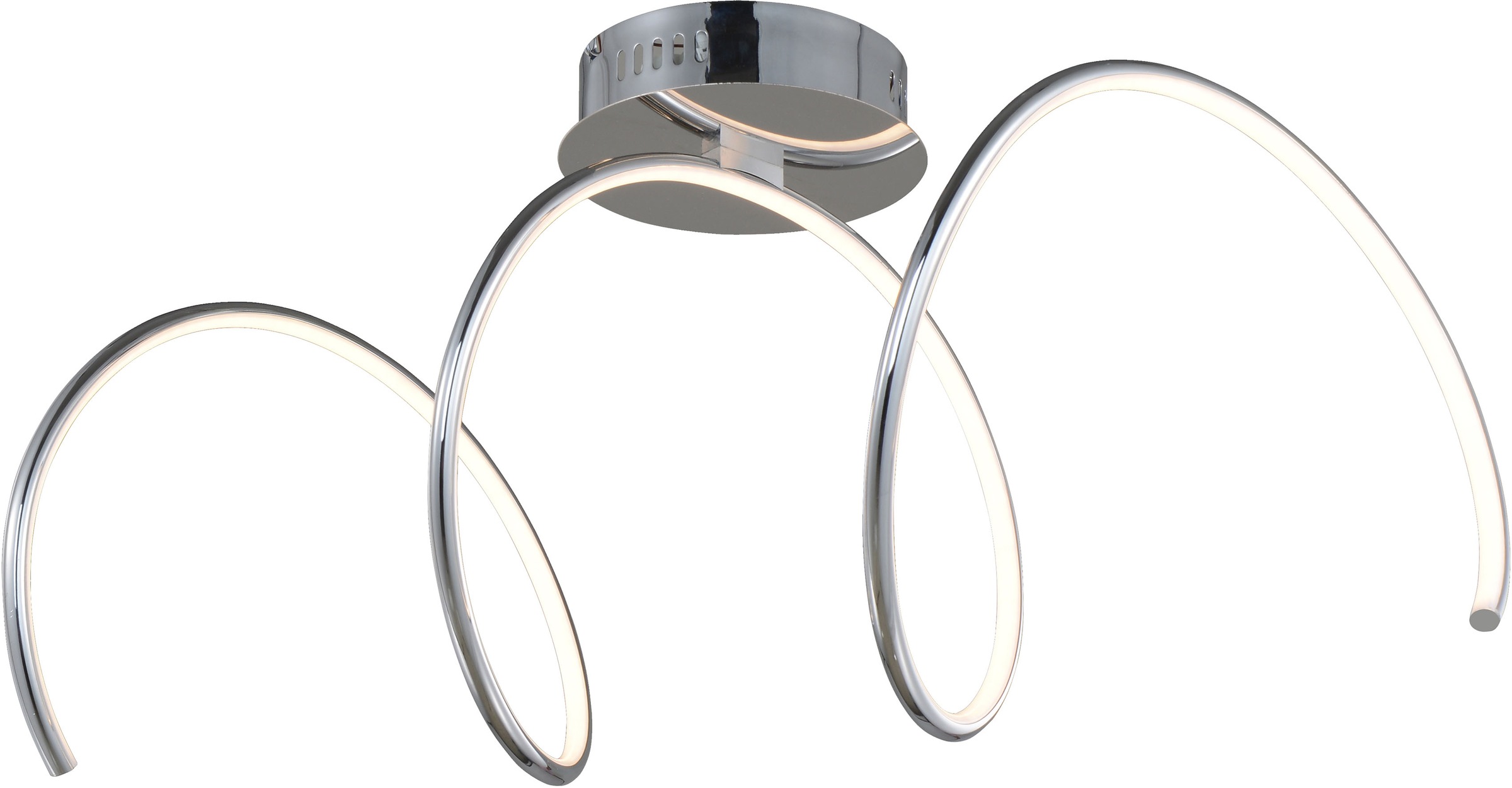 Image of WOFI LED Deckenleuchte »Deckenleuchte Unique 1flg«, LED-Modul, 1 St., Warmweiss, futuristisch bei Ackermann Versand Schweiz