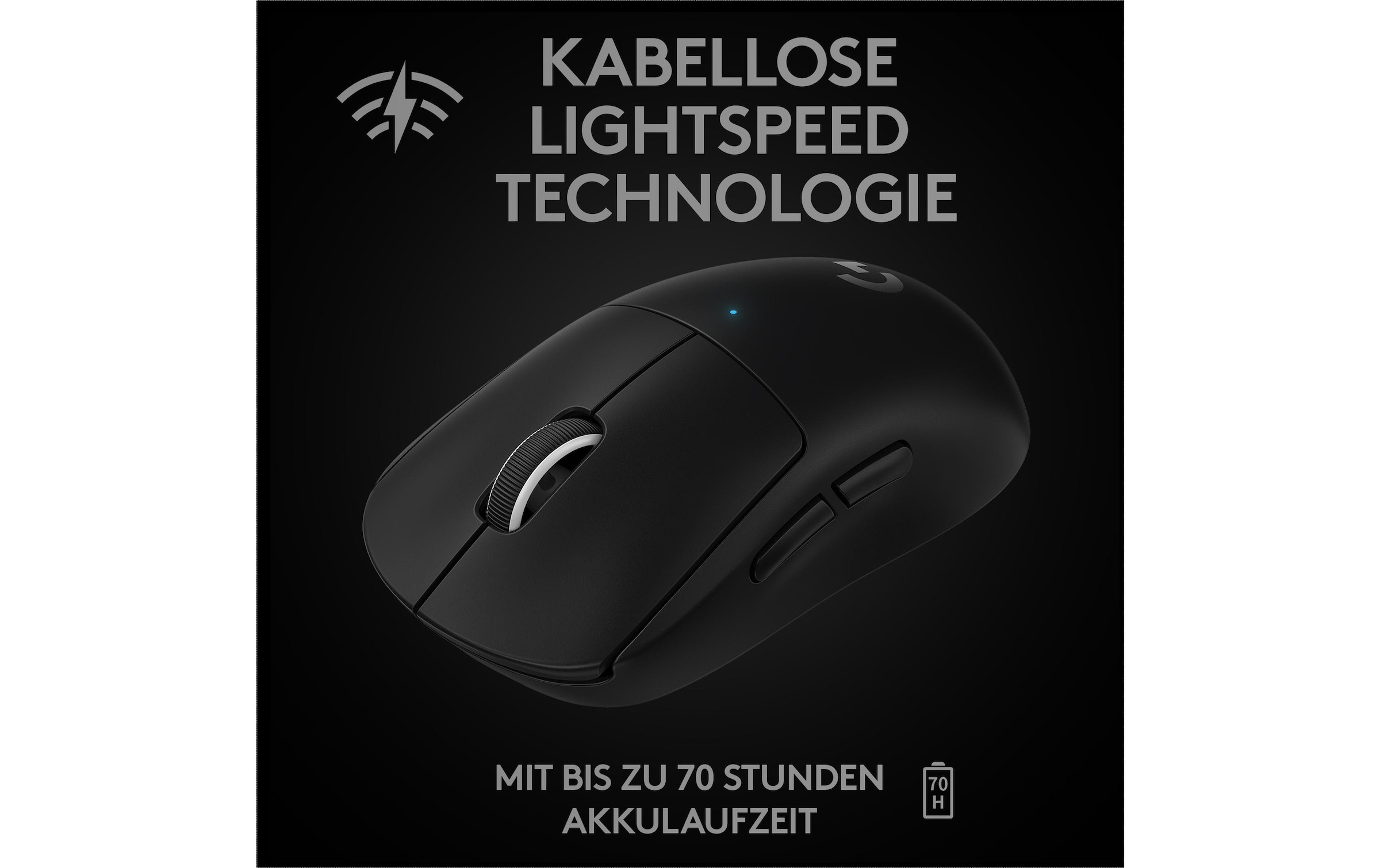 Logitech Gaming-Maus »Logitech Pro X Superlight schwarz«, kabellos