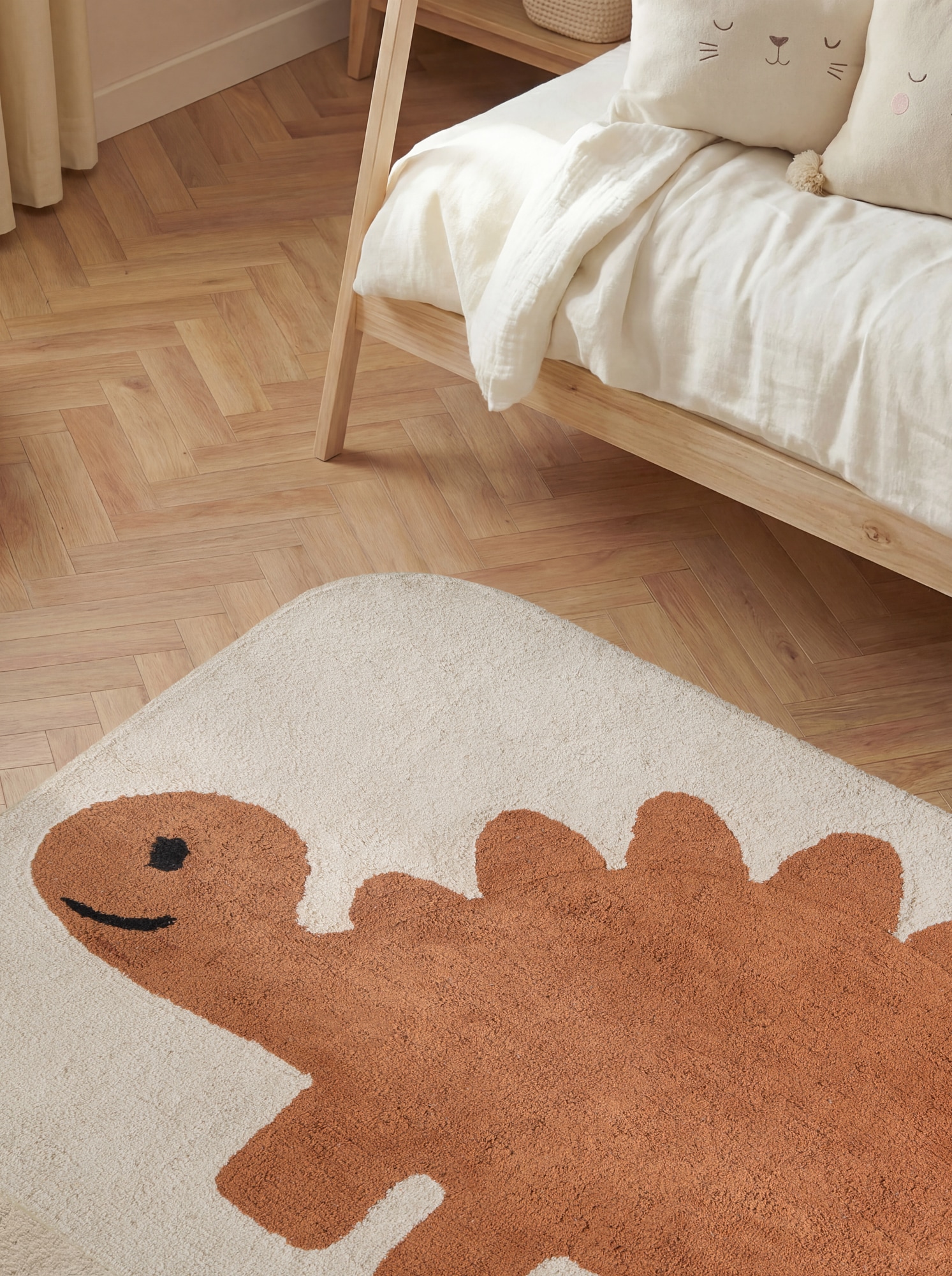 HANSE Home Tapis pour enfants »Doro« Rectangulaire 10 mm Höhe lavable, fait main, doux, antidérapant, tapis de jeu pour chambre d'enfant