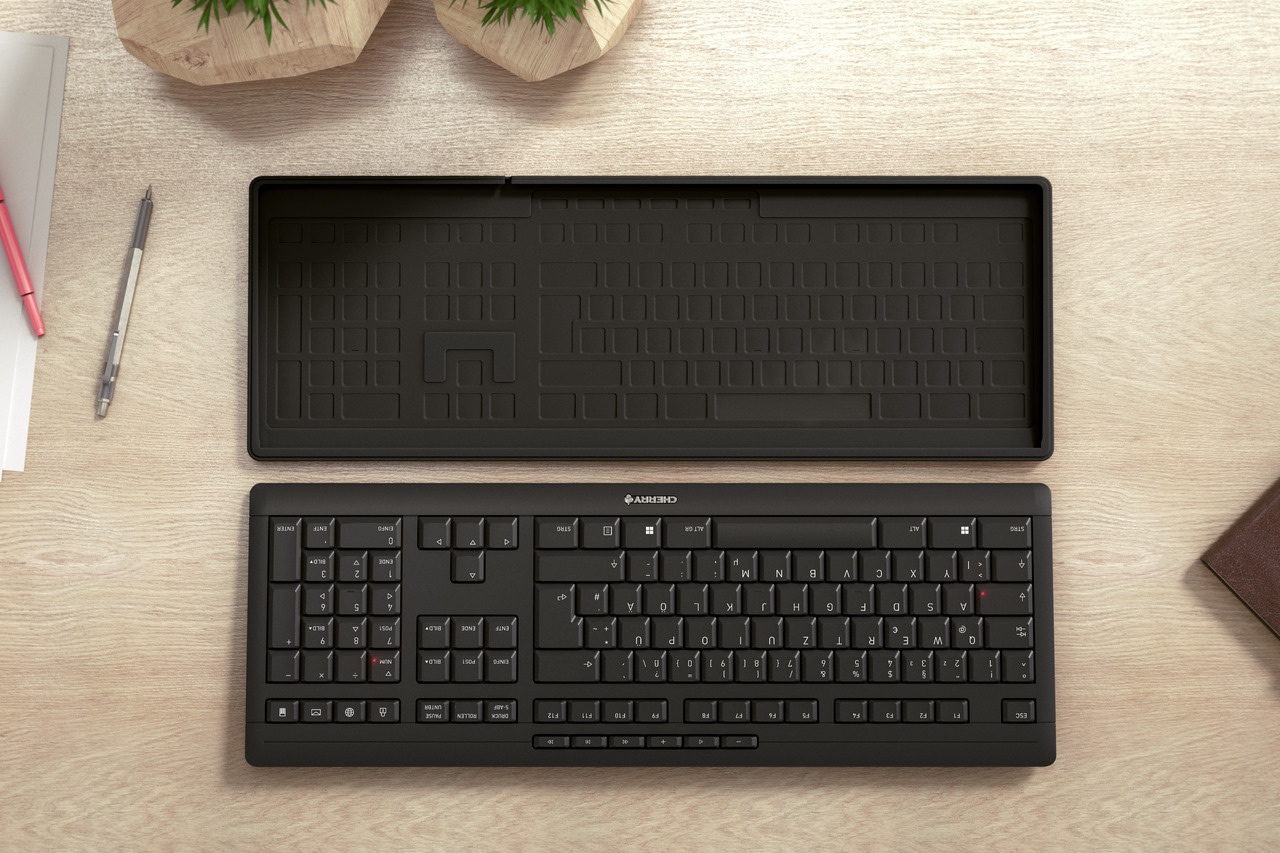 Cherry Tastatur »STREAM PROTECT KEYBOARD WIRELESS«