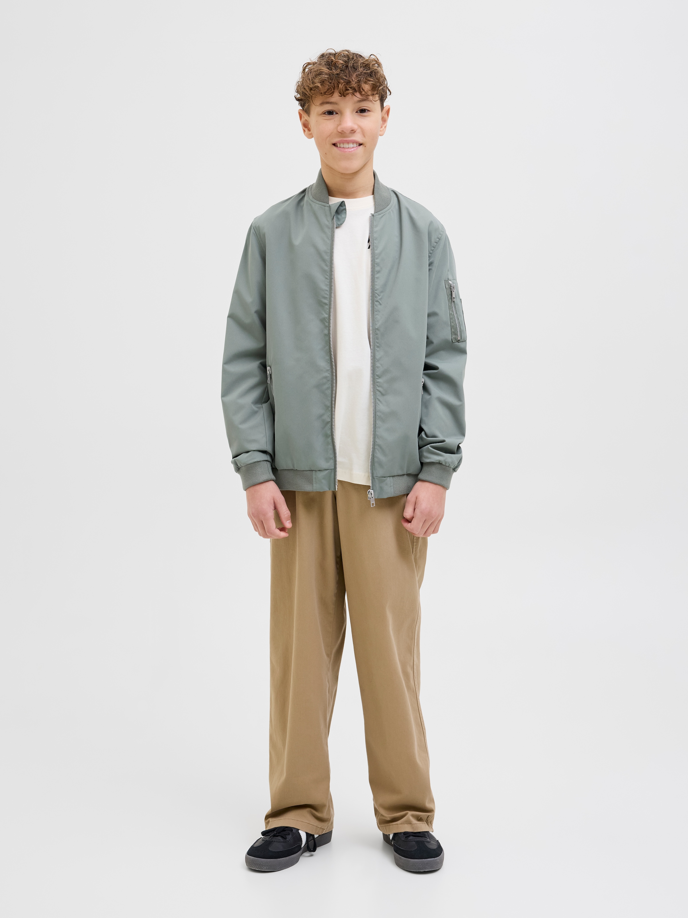 Jack & Jones Junior Bomberjacke »JJERUSH BOMBER NOOS JNR«, ohne Kapuze