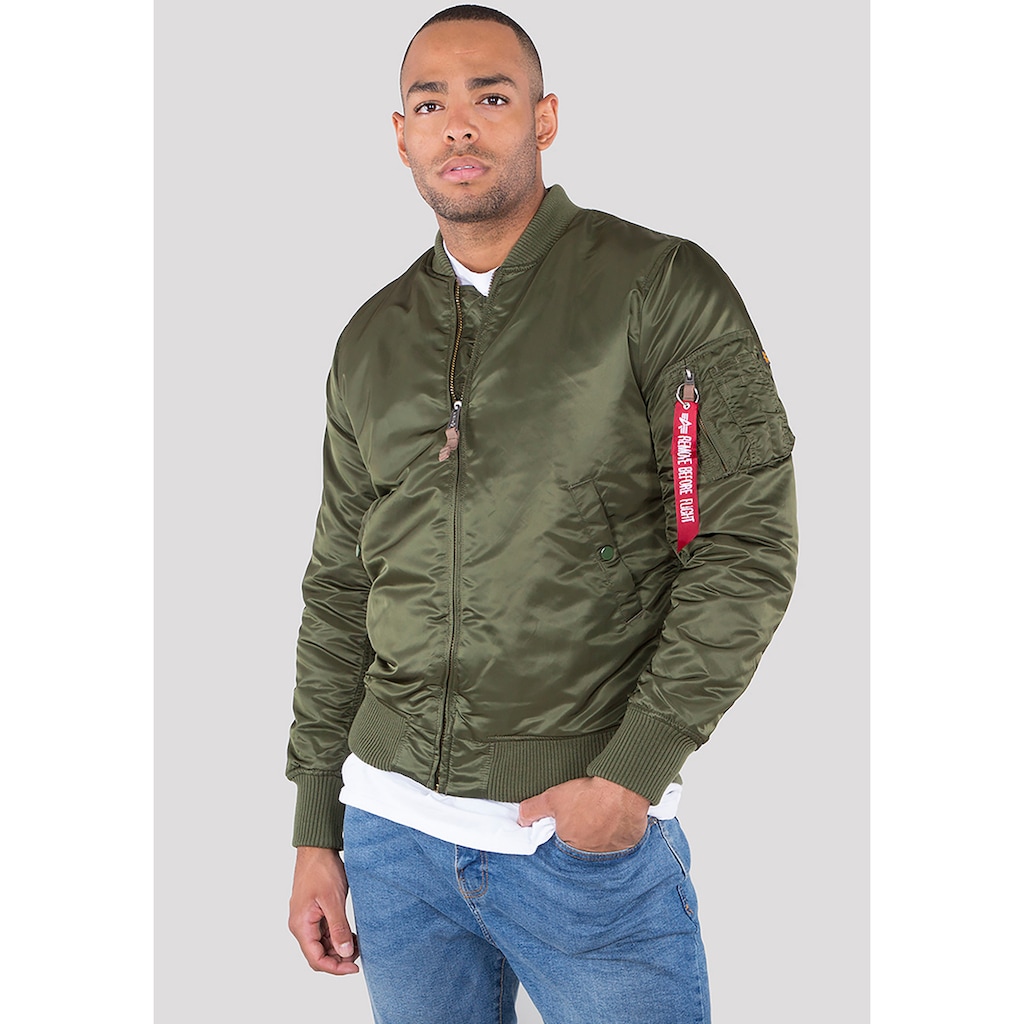 Alpha Industries Bomberjacke »MA-1 VF59 LONG«, ohne Kapuze