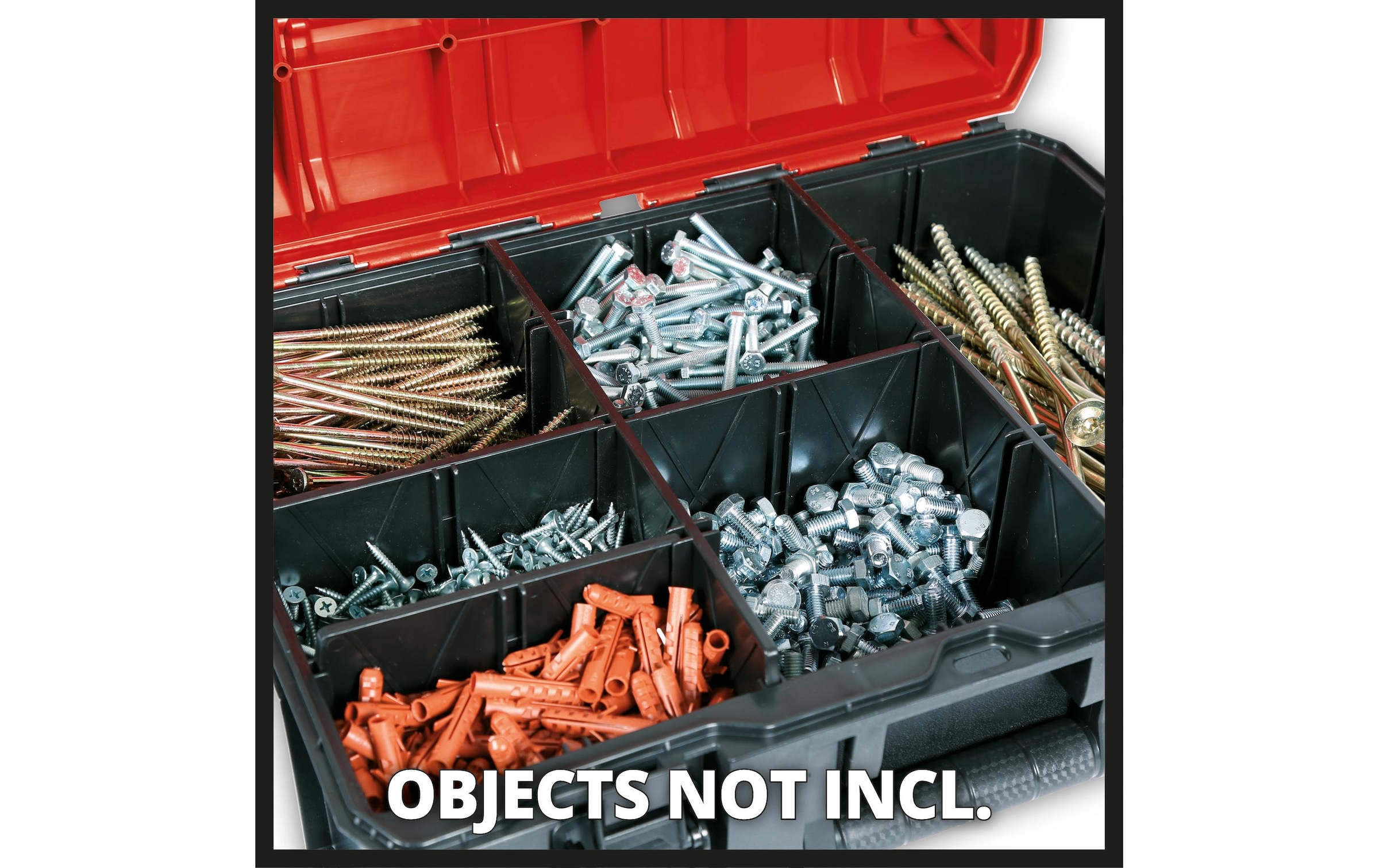 Einhell Werkzeugkoffer »E-Case S-F 10-teilig«