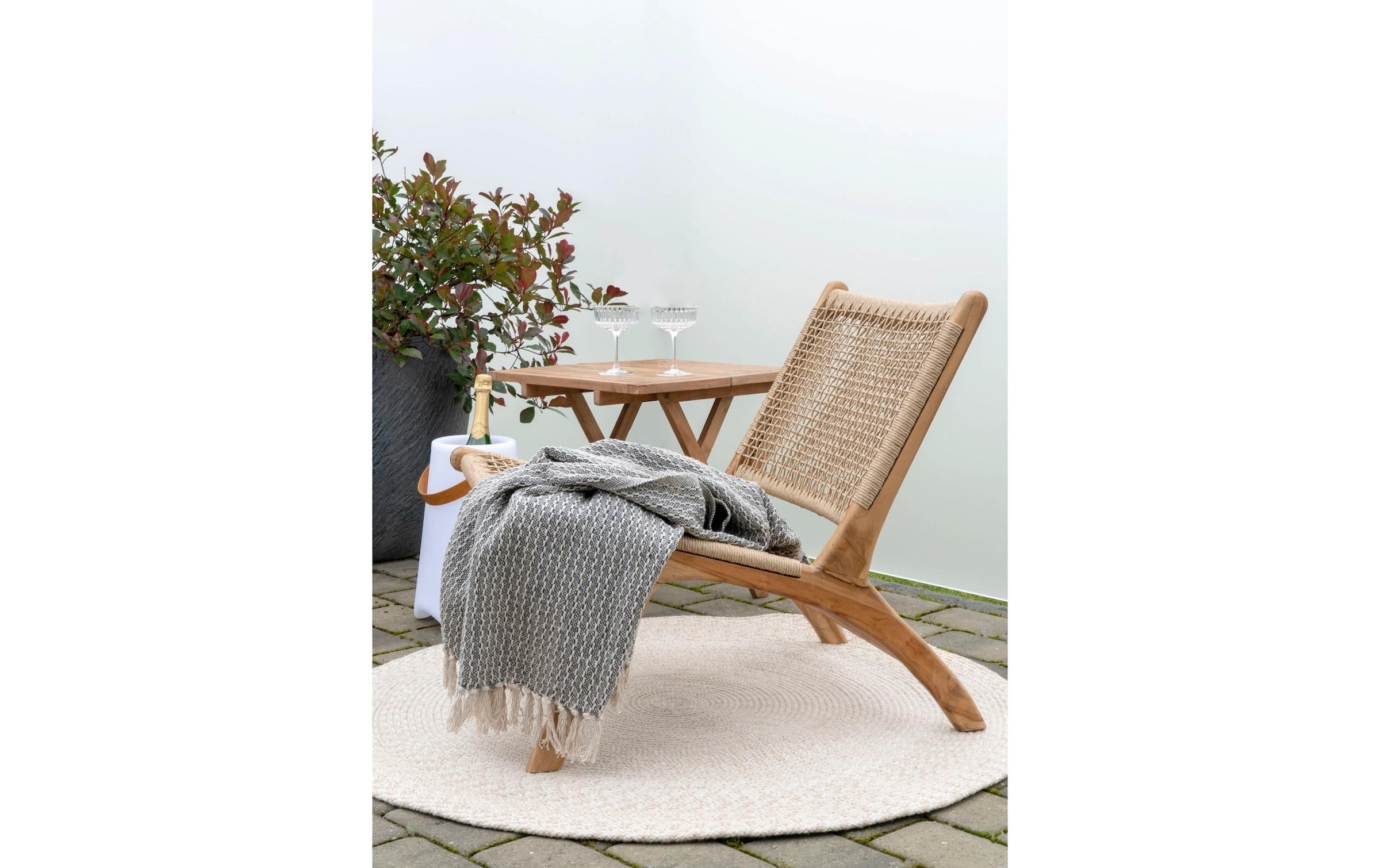 House Nordic Gartentisch »50 x 50 x 50 cm«
